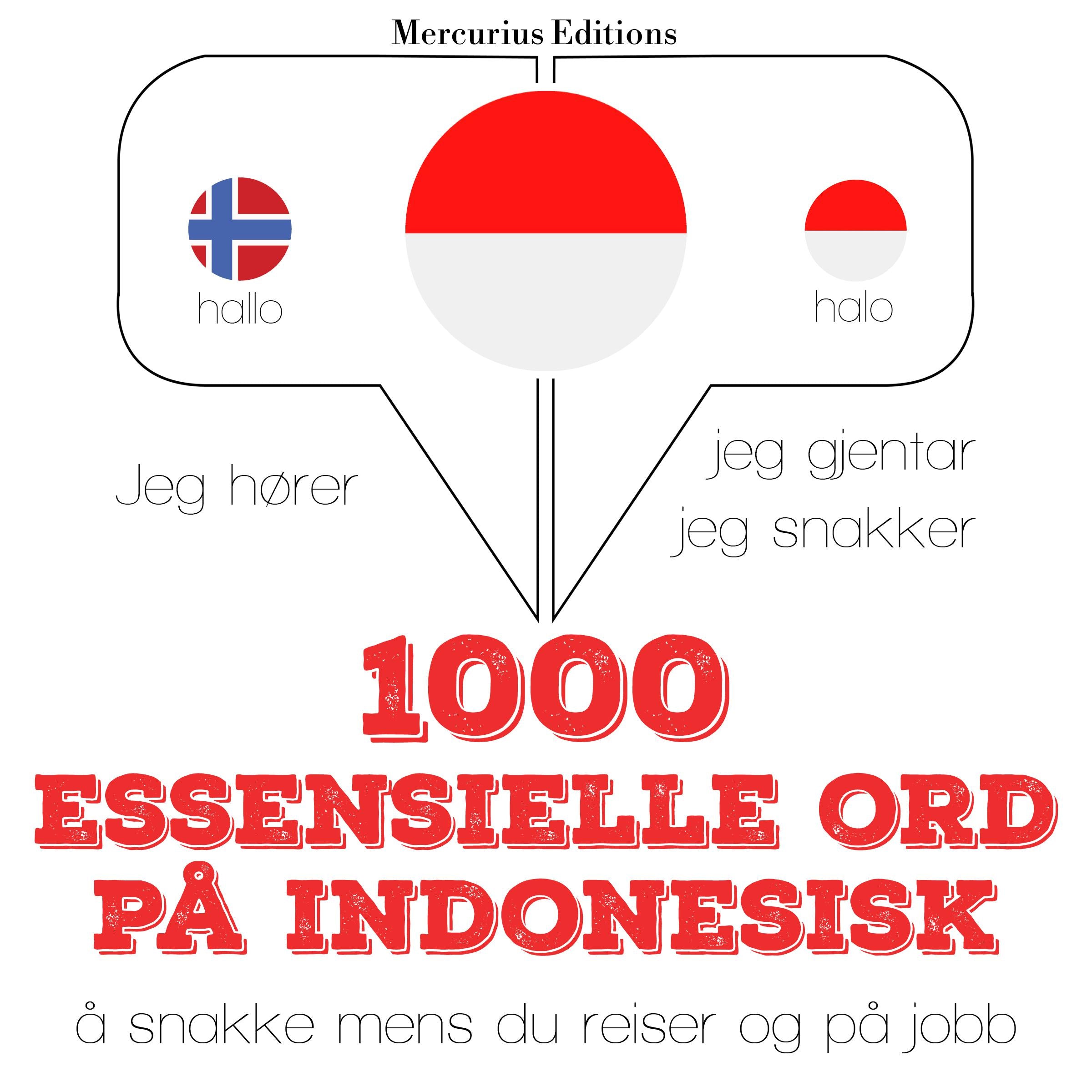 1000 essensielle ord på indonesisk