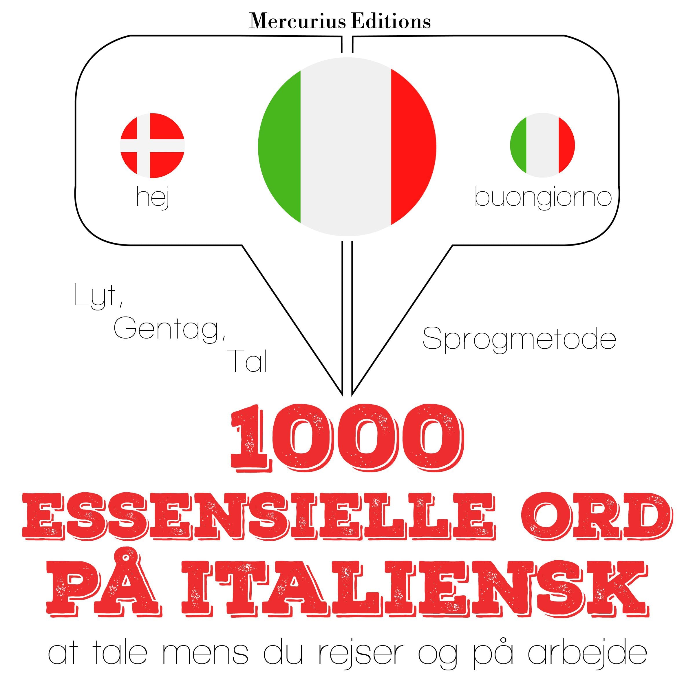 1000 essentielle ord på italiensk