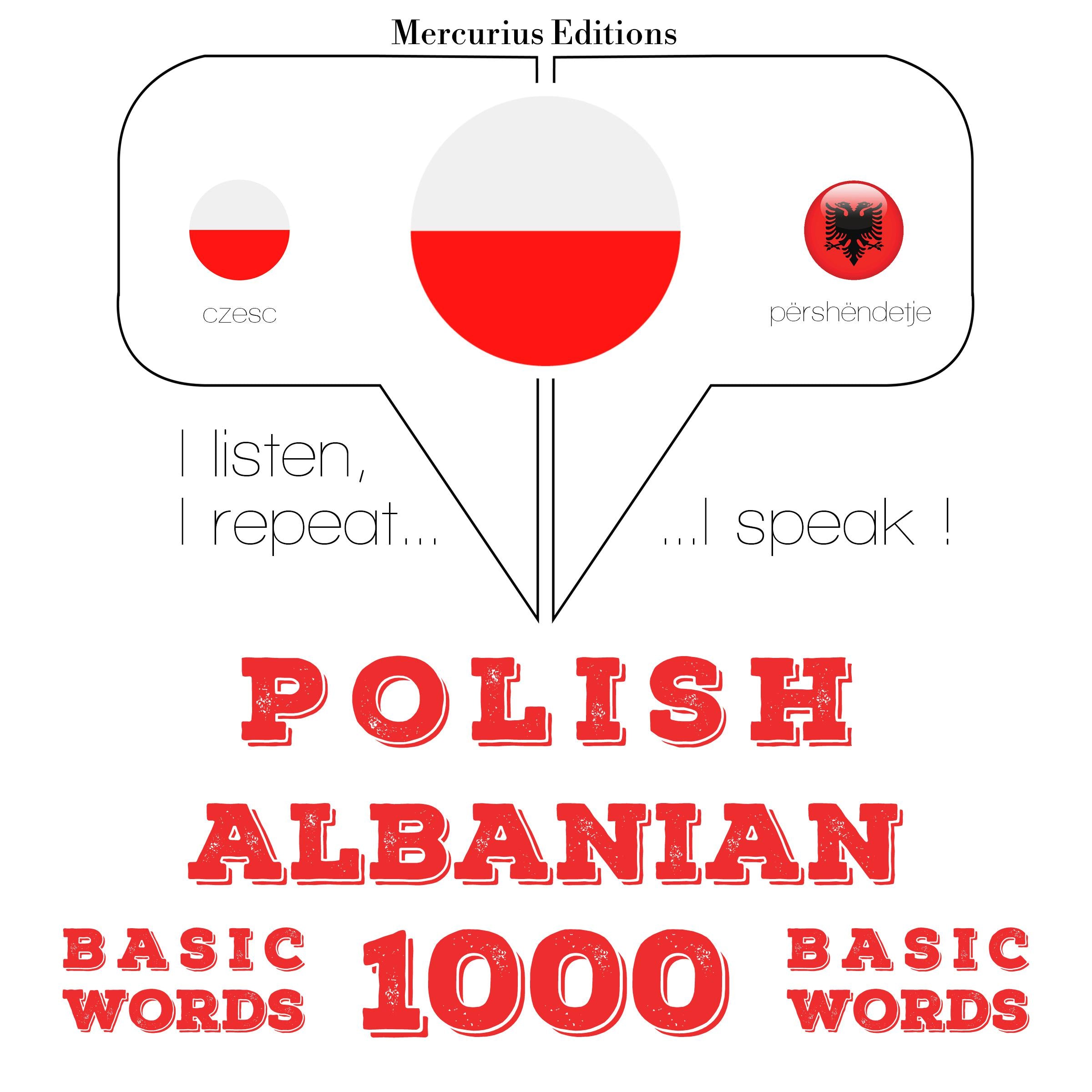 Polski - albański: 1000 podstawowych słów