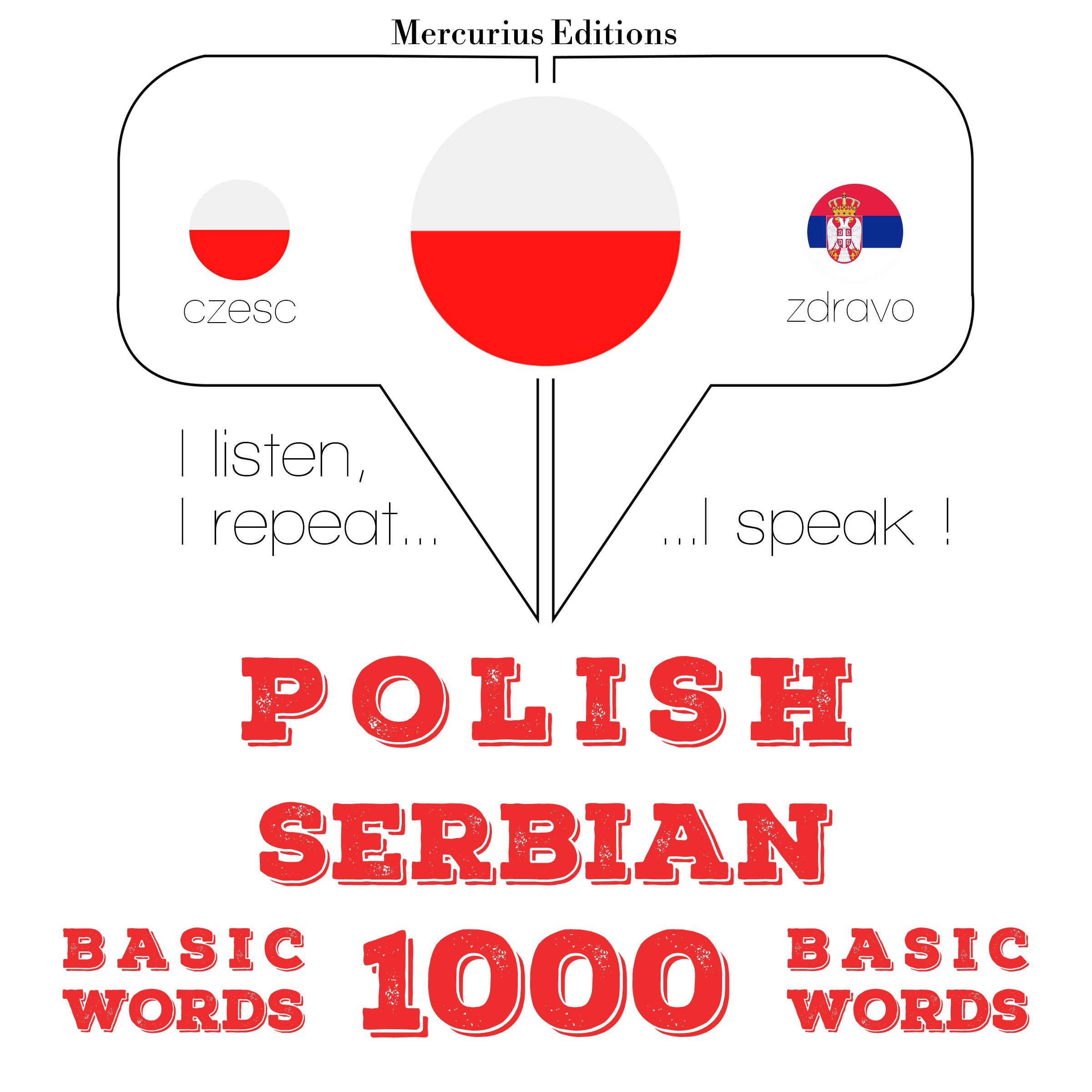 Polski - serbski: 1000 podstawowych słów
