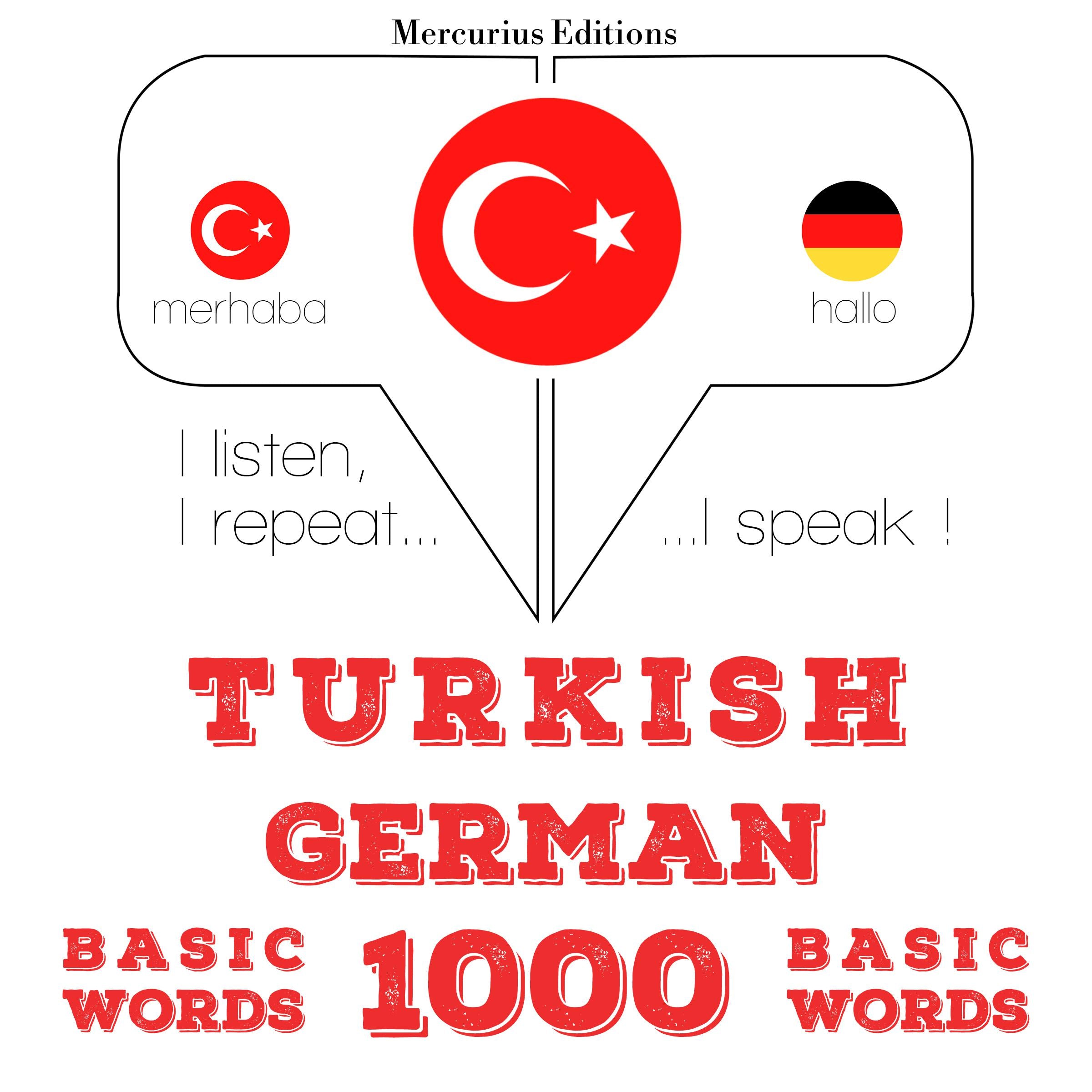 Türkçe - Almanca: 1000 temel kelime