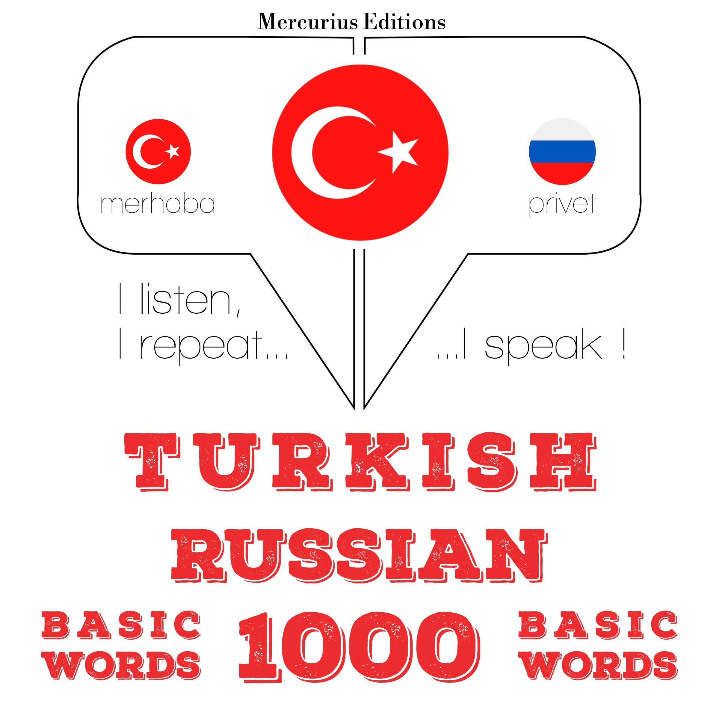 Türkçe - Rusça: 1000 temel kelime