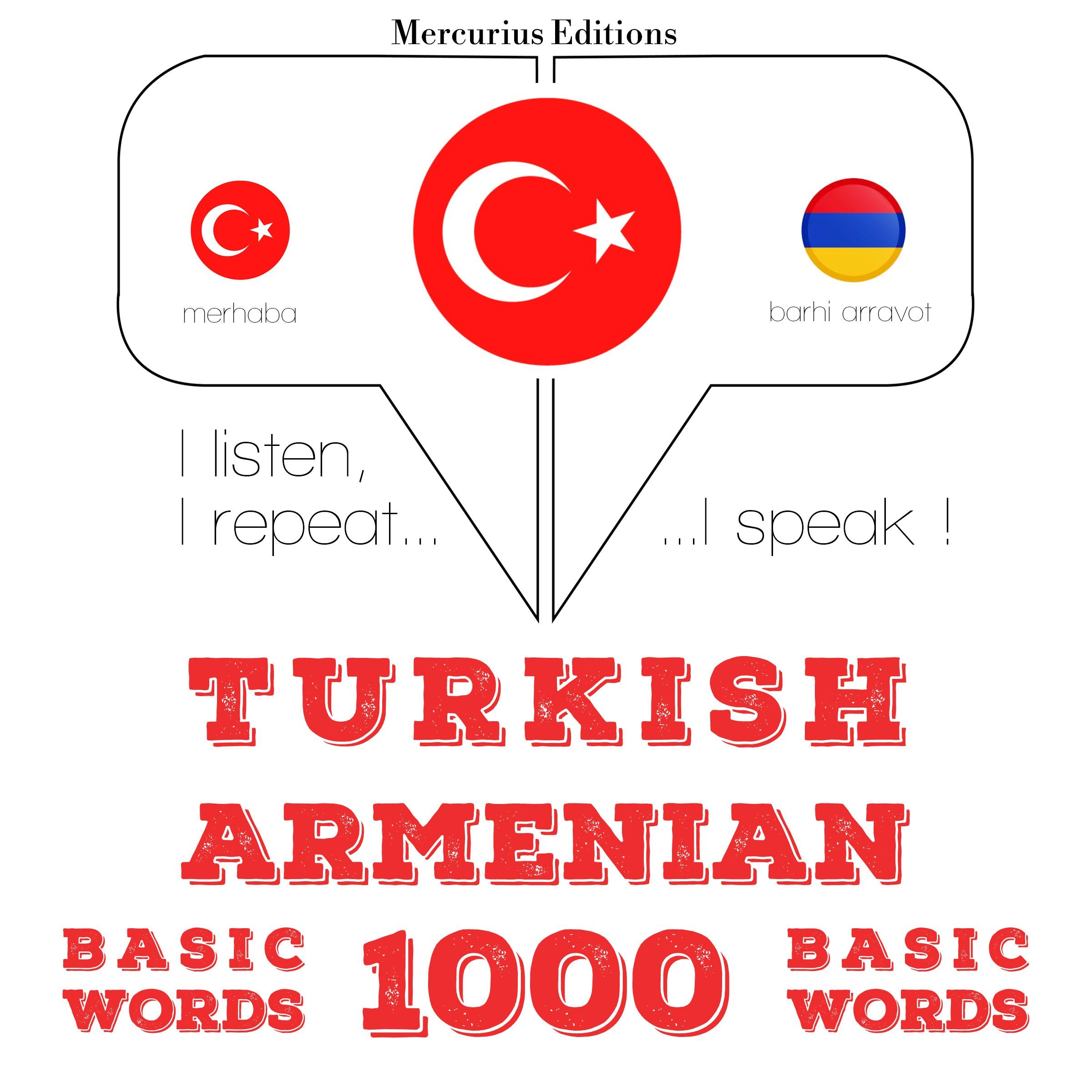 Türkçe - Ermenice: 1000 temel kelime