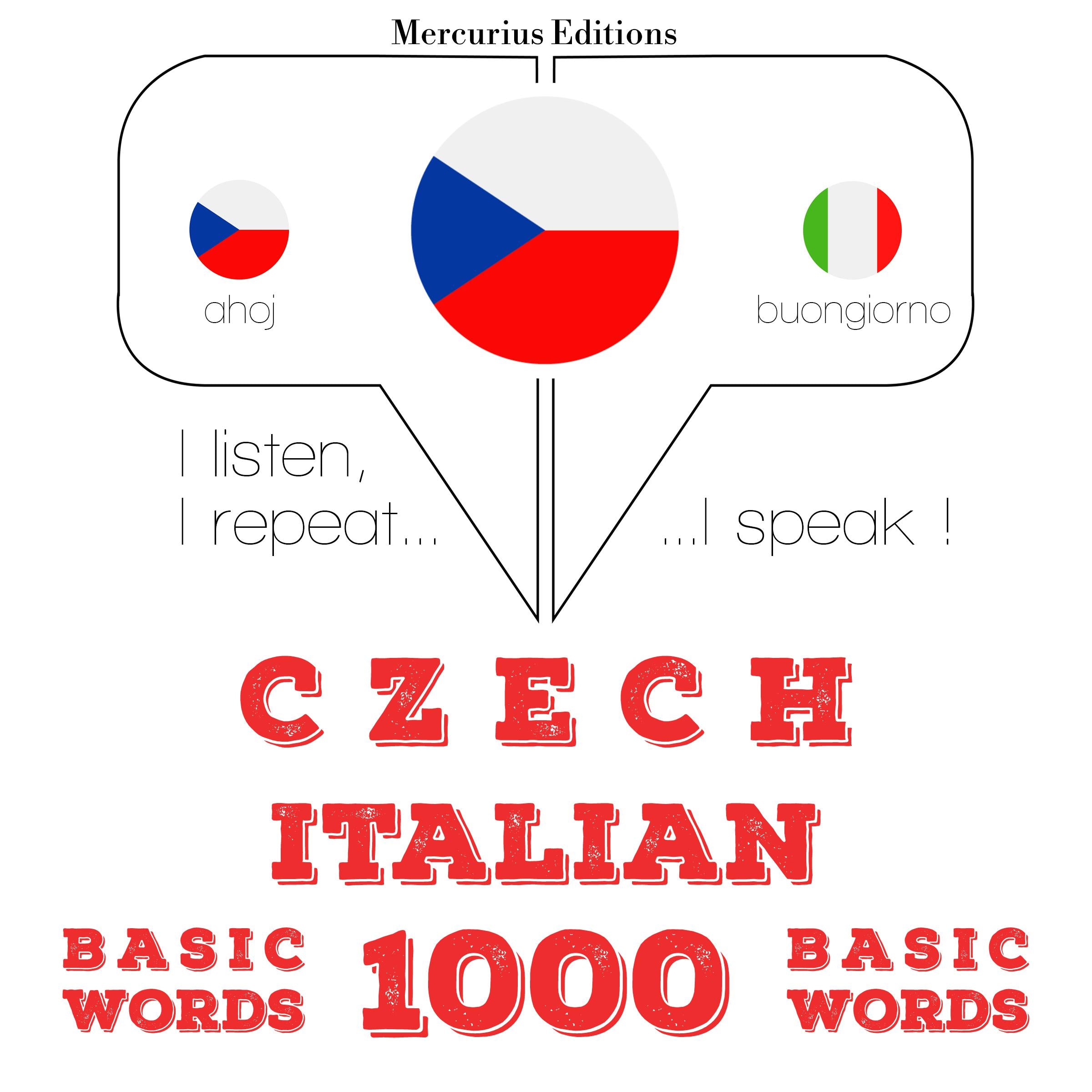 Čeština - italština: 1000 základních slov
