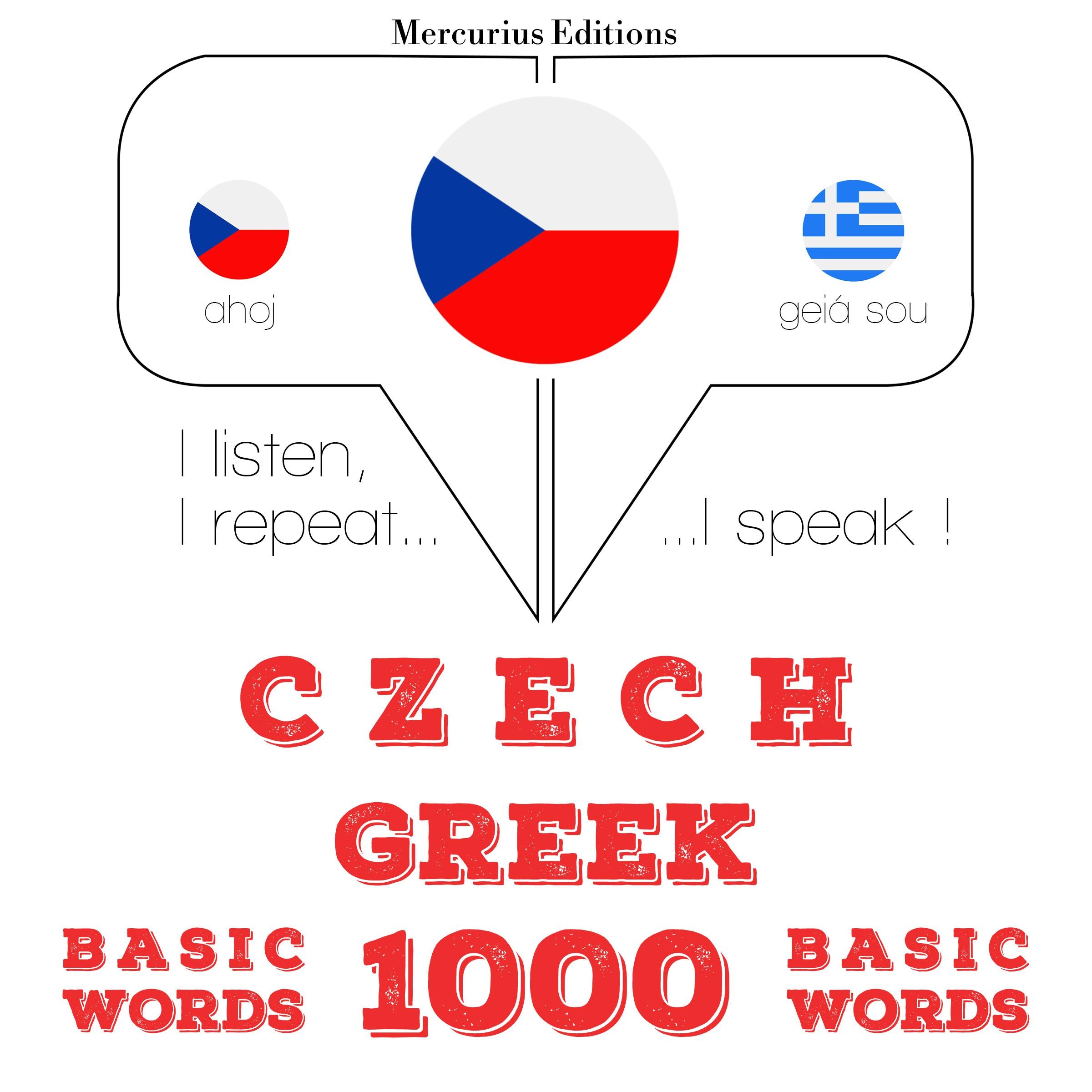 Čeština - řečtina: 1000 základních slov