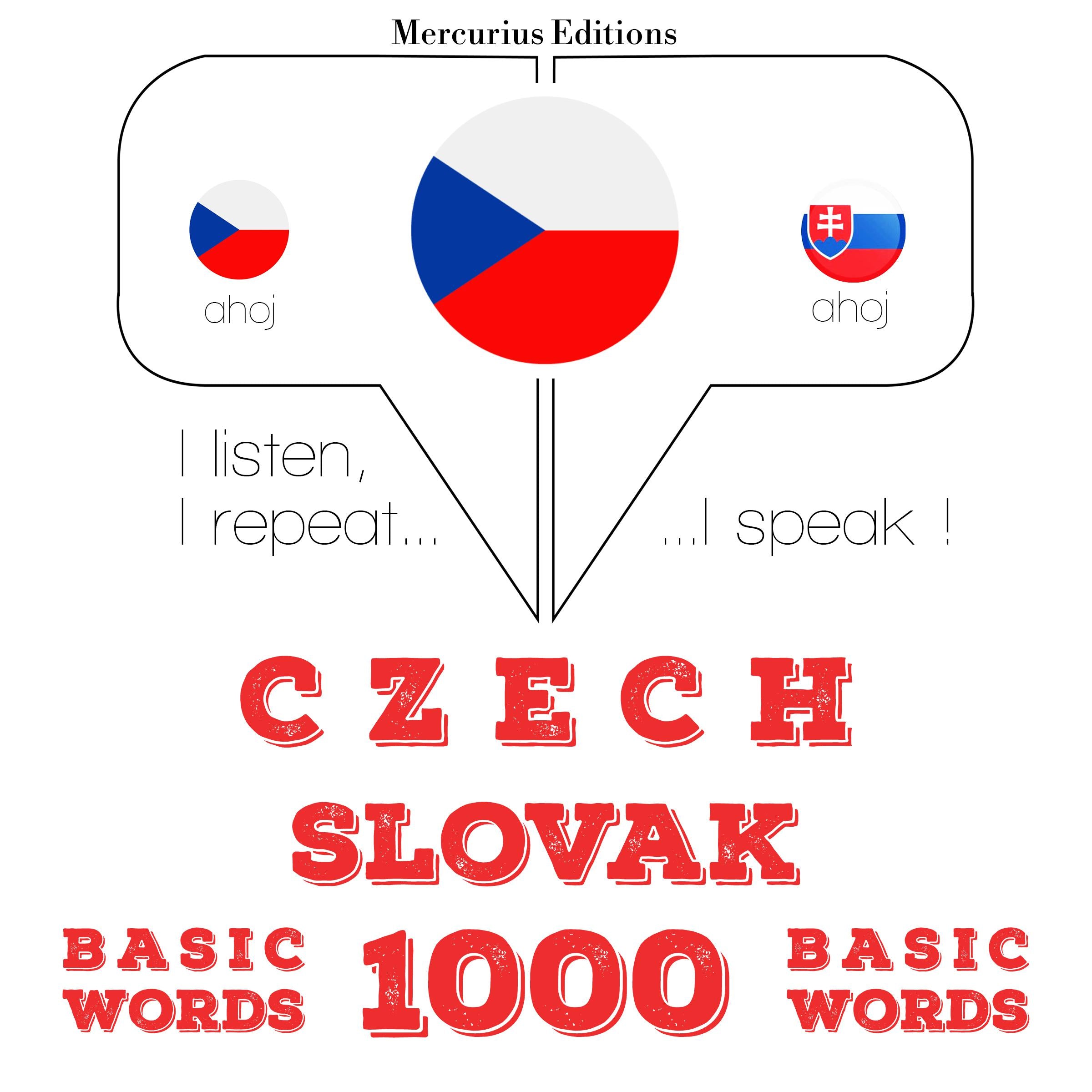 Čeština - slovenština: 1000 základních slov