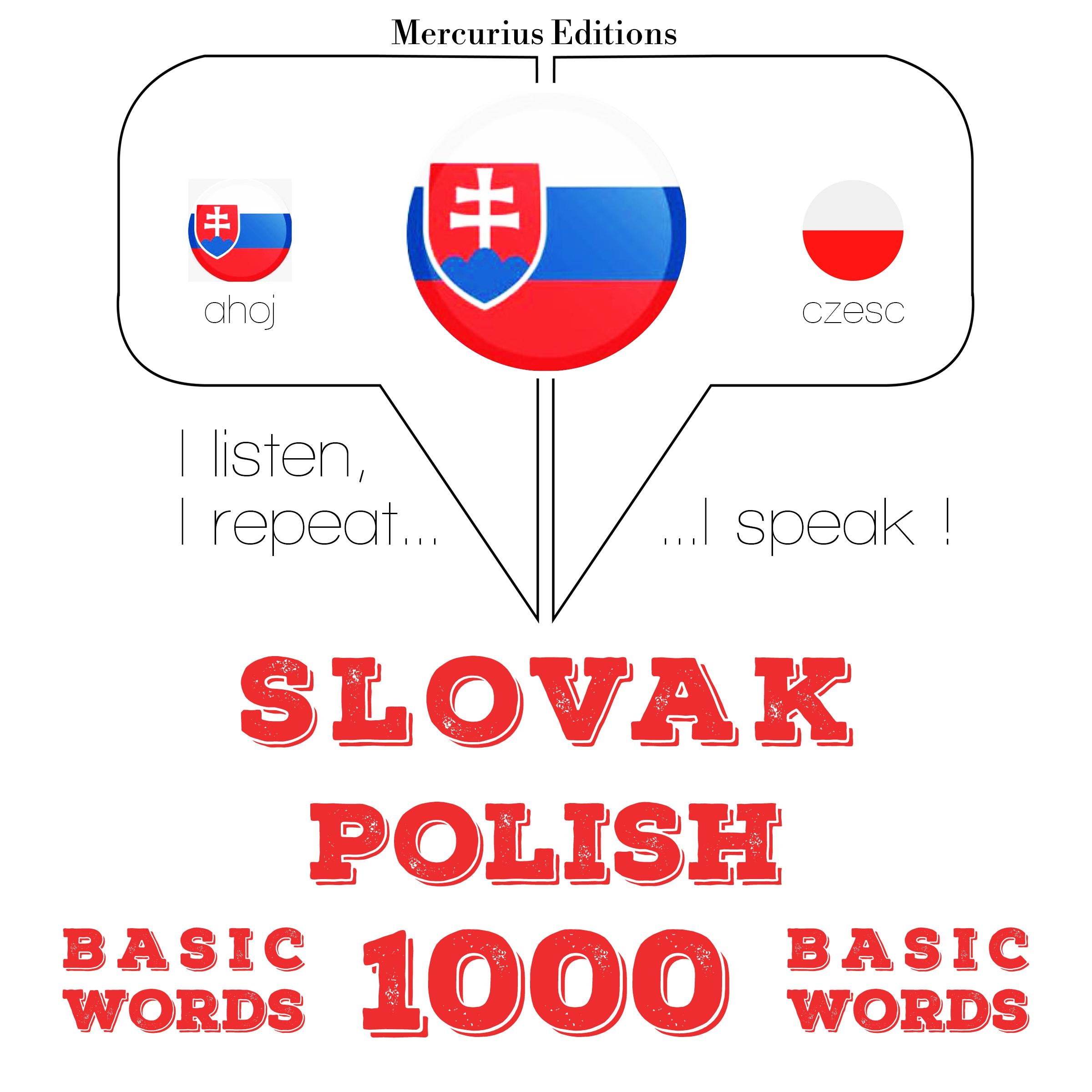 Slovenský - Polish: 1000 základných slov