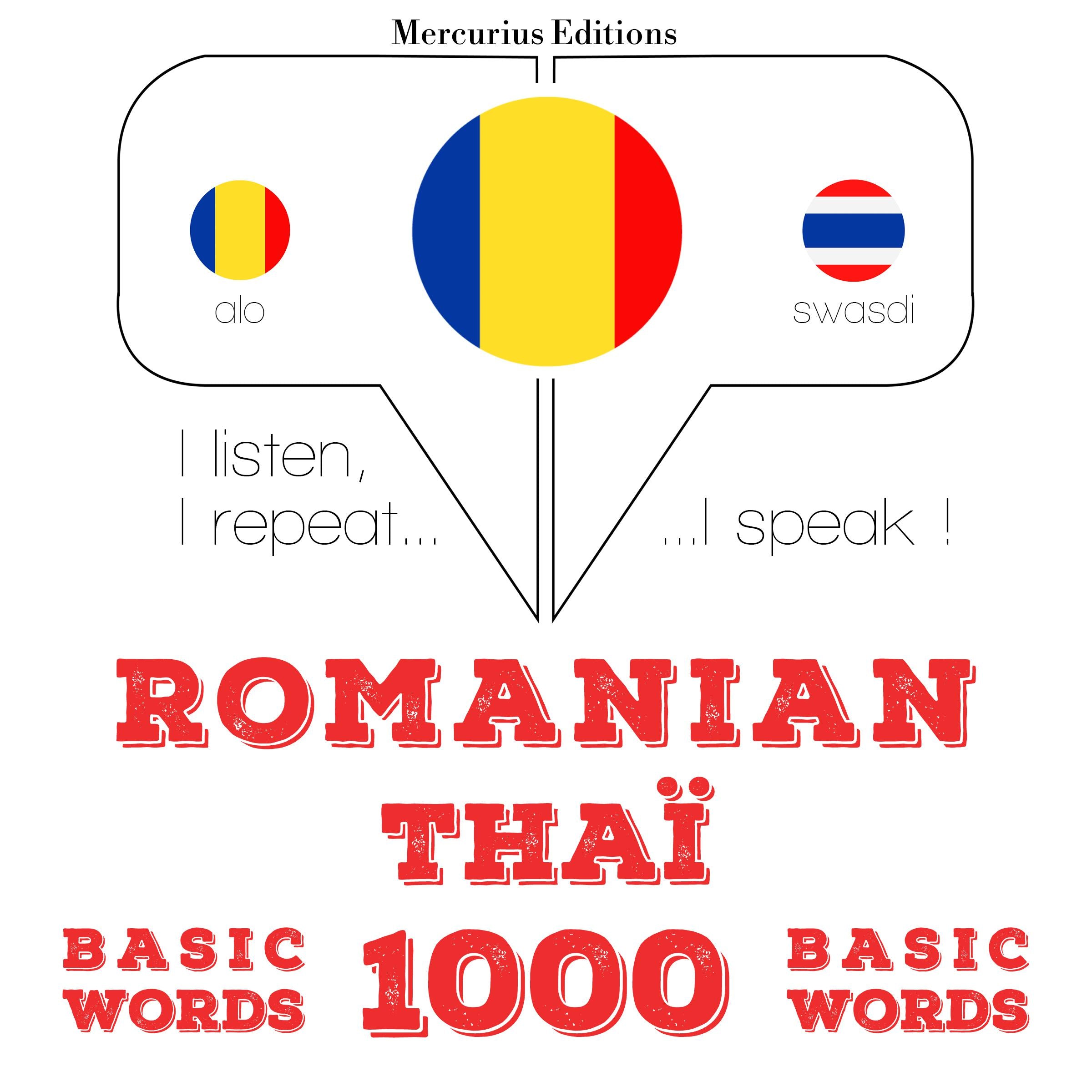 Tailandez - Romania: 1000 de cuvinte de bază