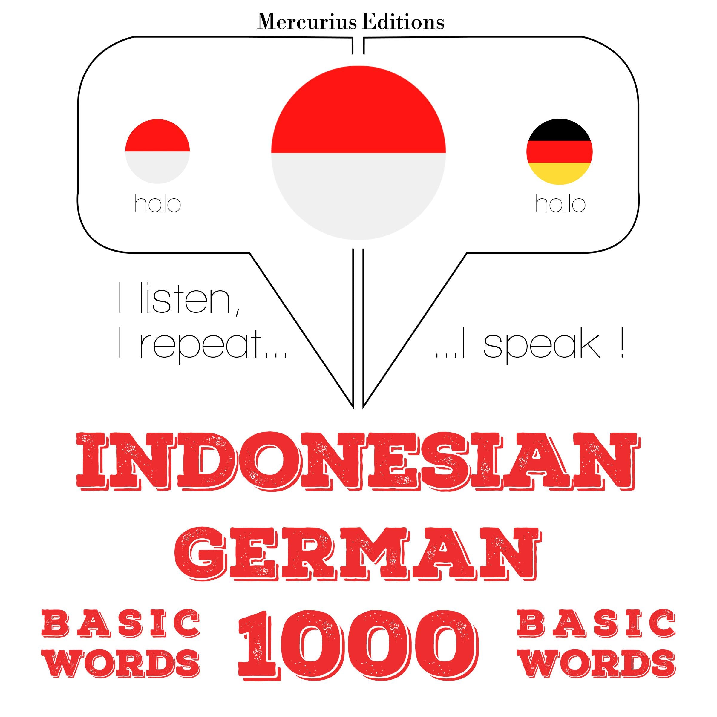 1000 kata-kata penting dalam bahasa Jerman