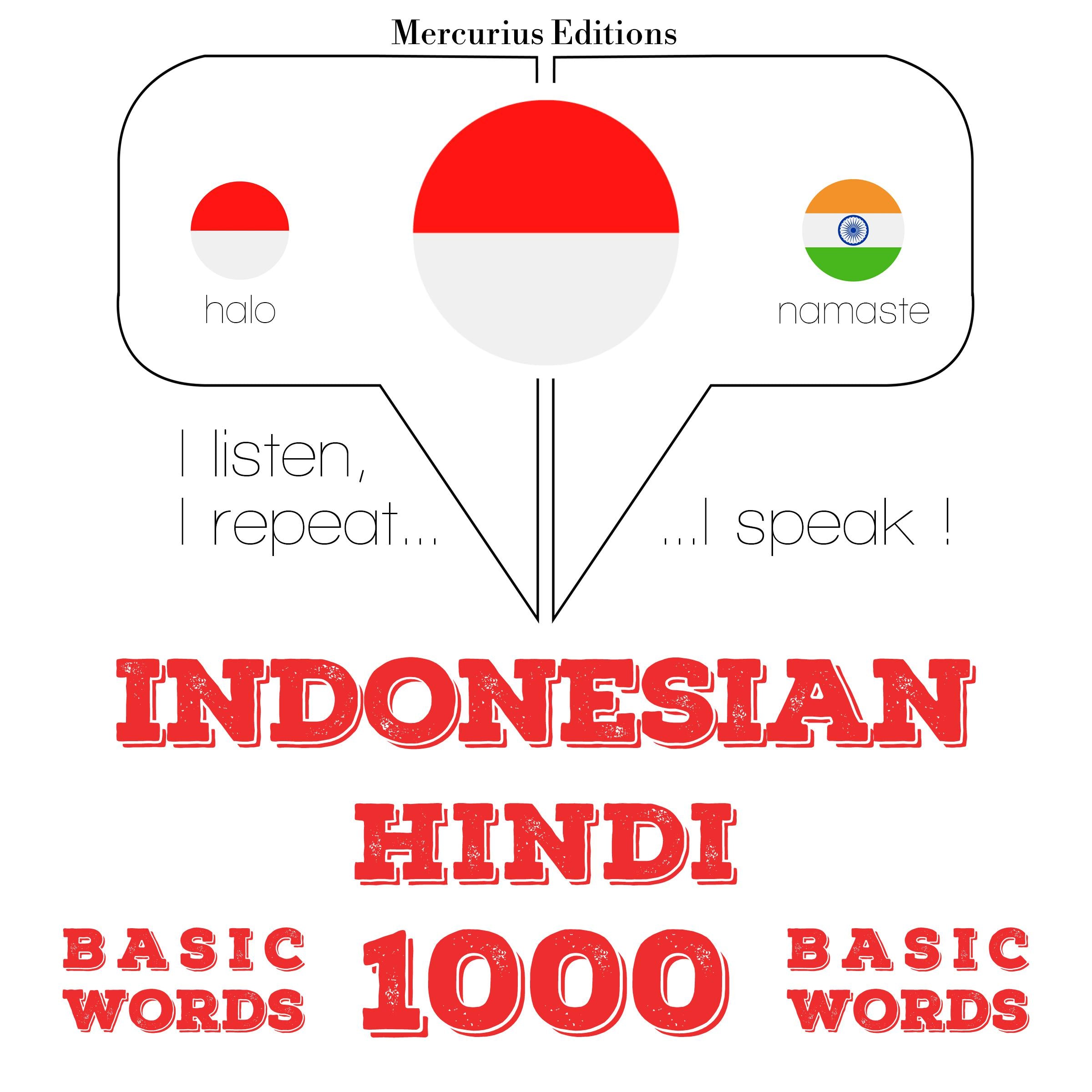 1000 kata-kata penting dalam bahasa Hindi