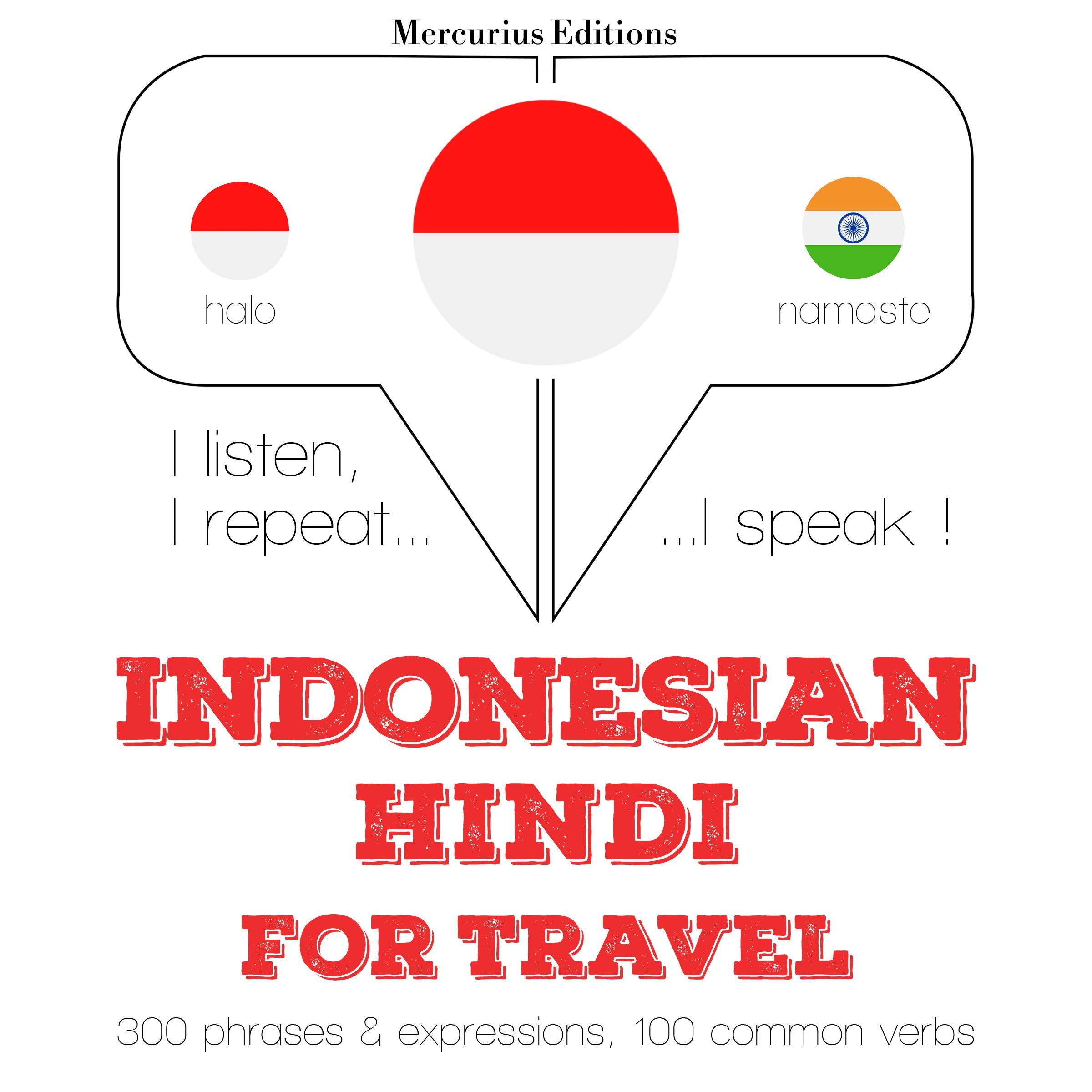 kata perjalanan dan frase dalam bahasa Hindi