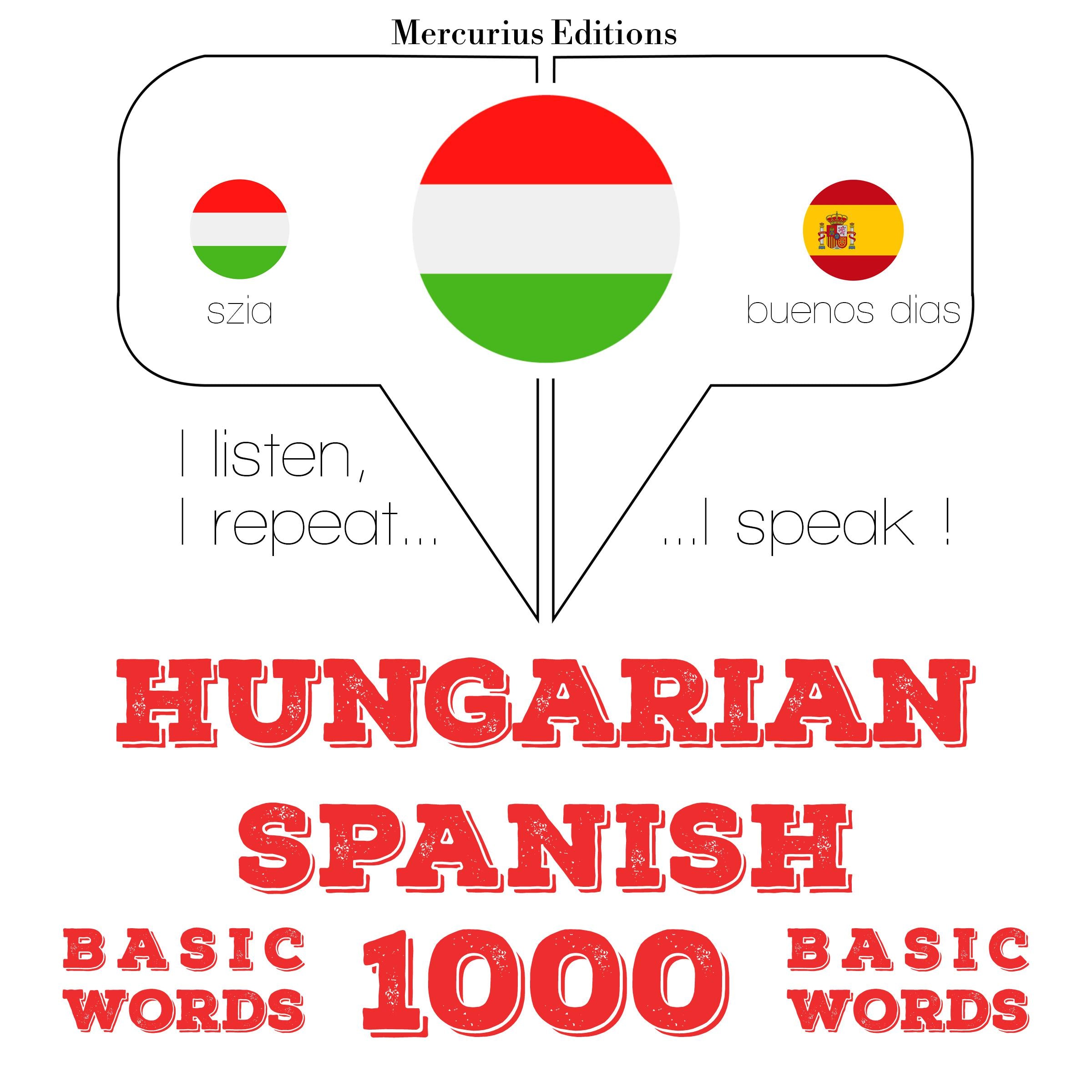 Magyar - spanyol: 1000 alapszó