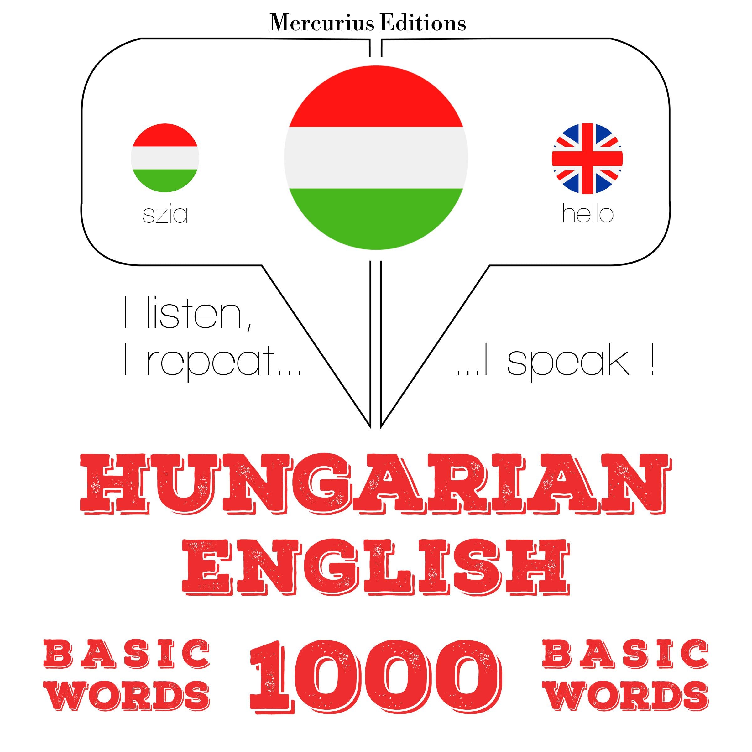 Magyar - angol: 1000 alapszó