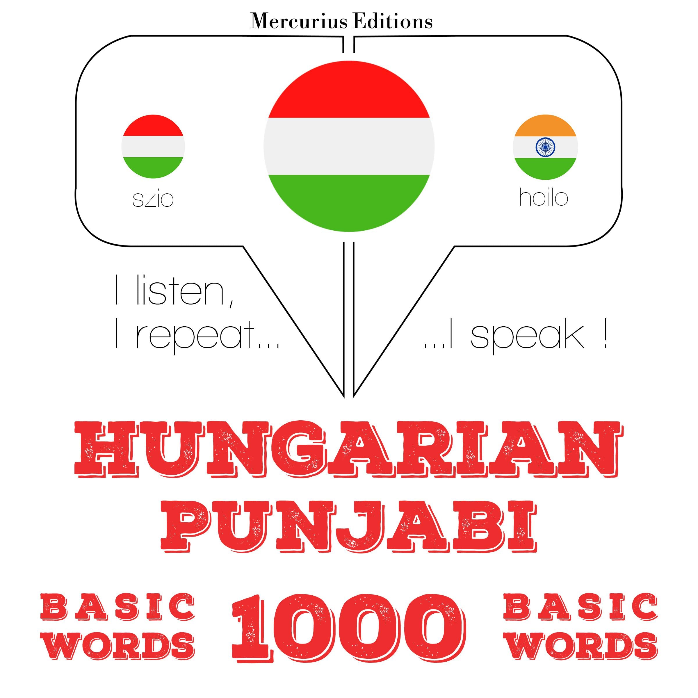 Magyar - pandzsábi: 1000 alapszó