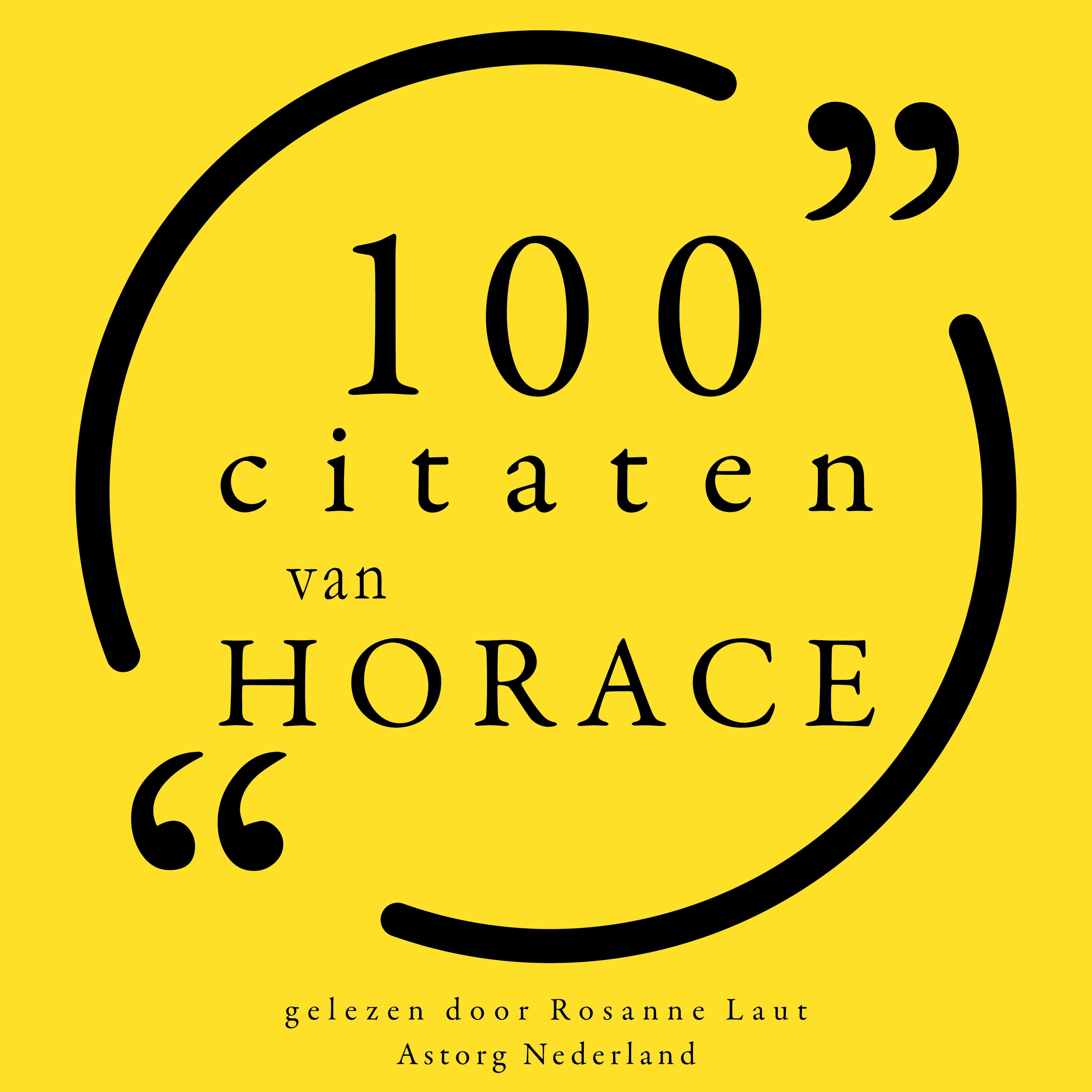 100 citaten van Horace