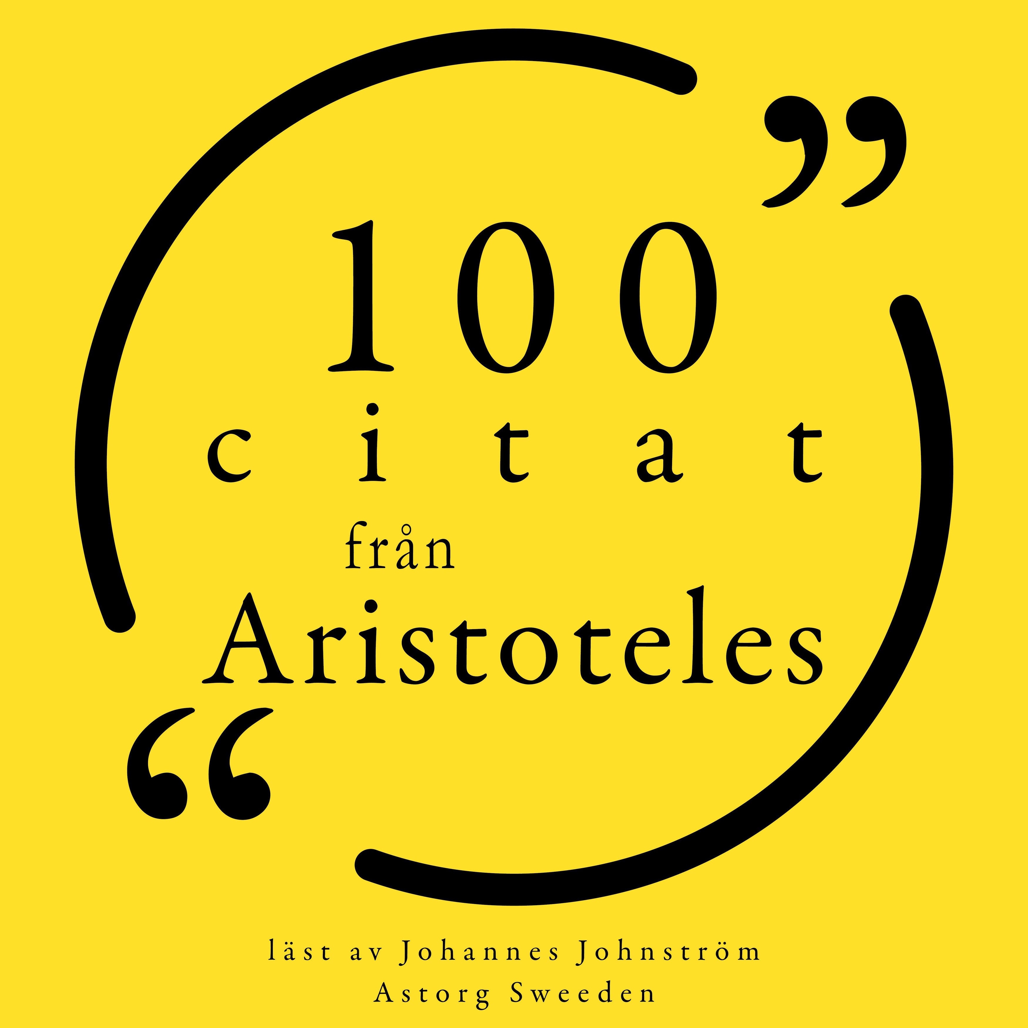 100 citat från Aristoteles