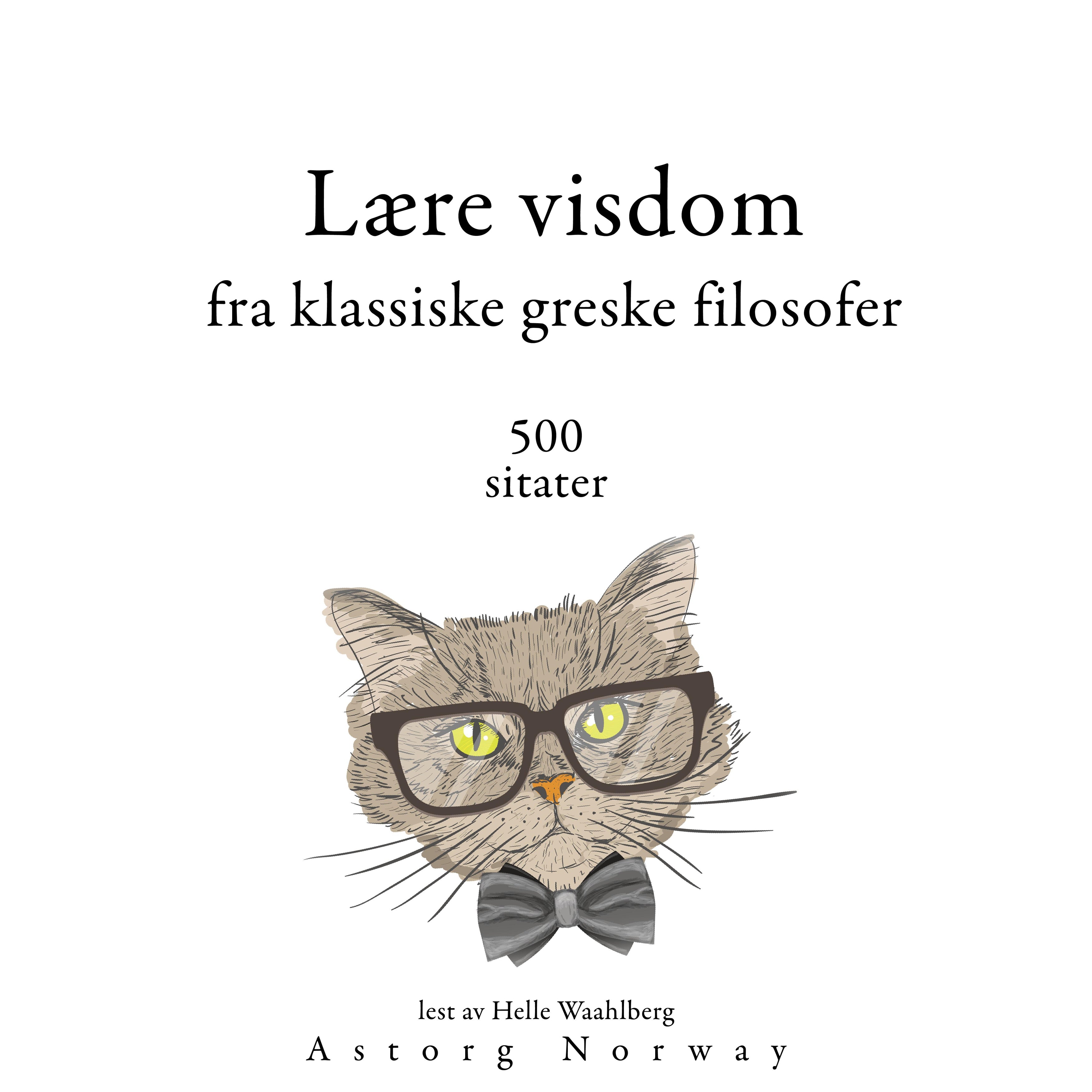 Lære visdom fra klassiske greske filosofer 500 sitater