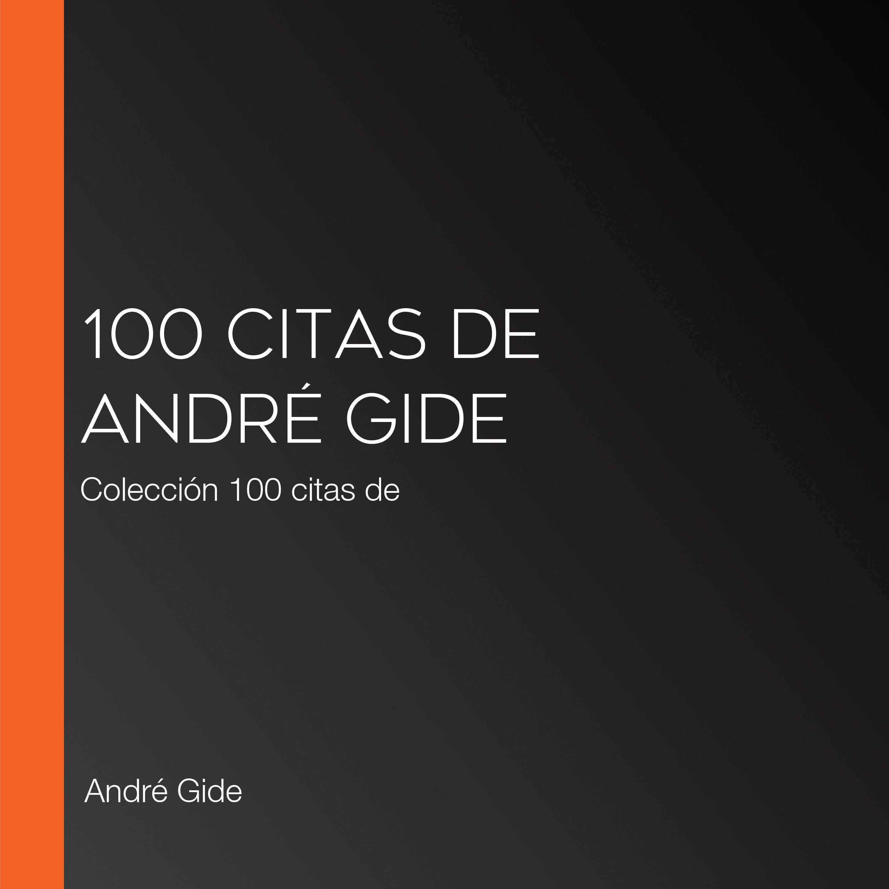 100 citas de André Gide