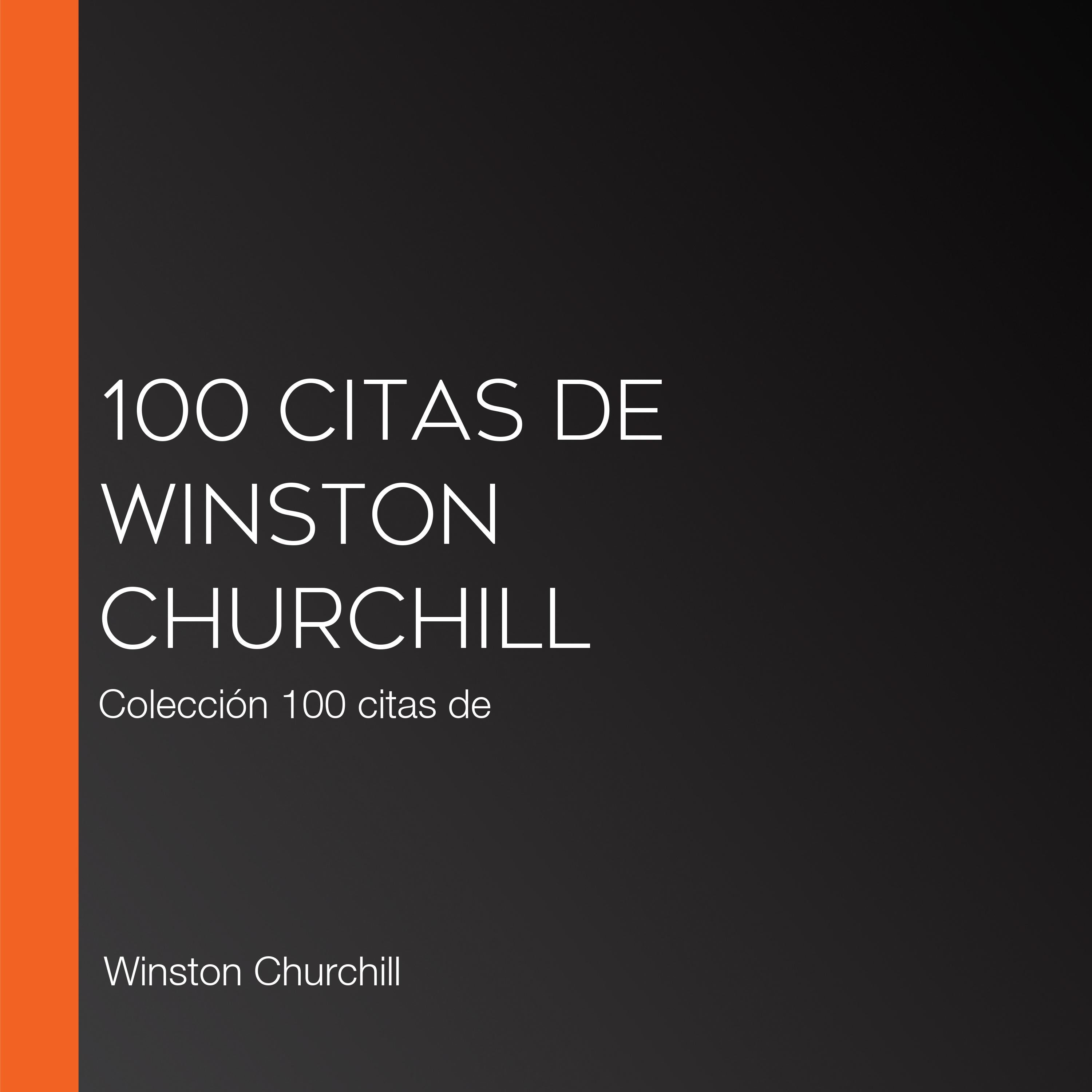 100 citas de Winston Churchill