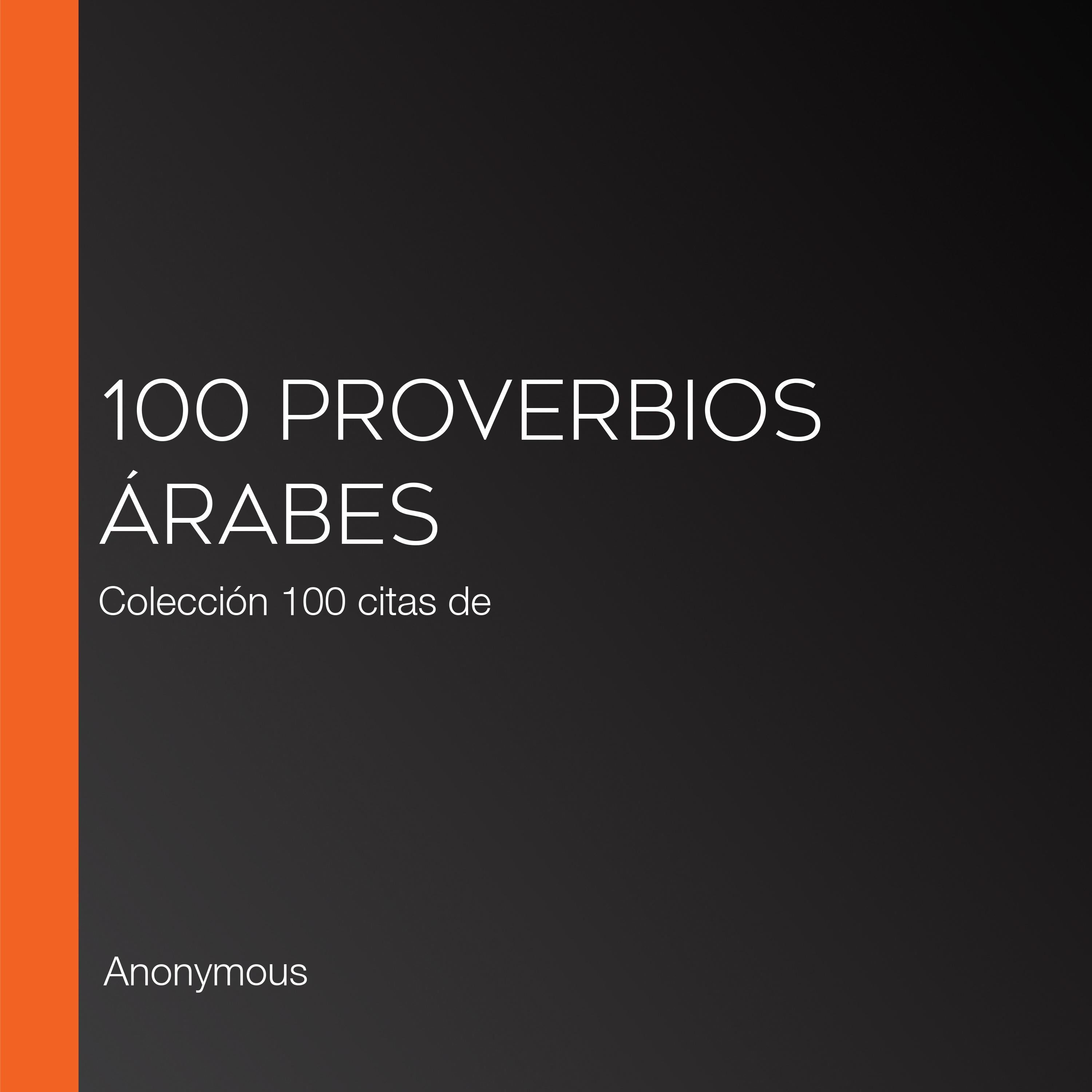 100 Proverbios árabes