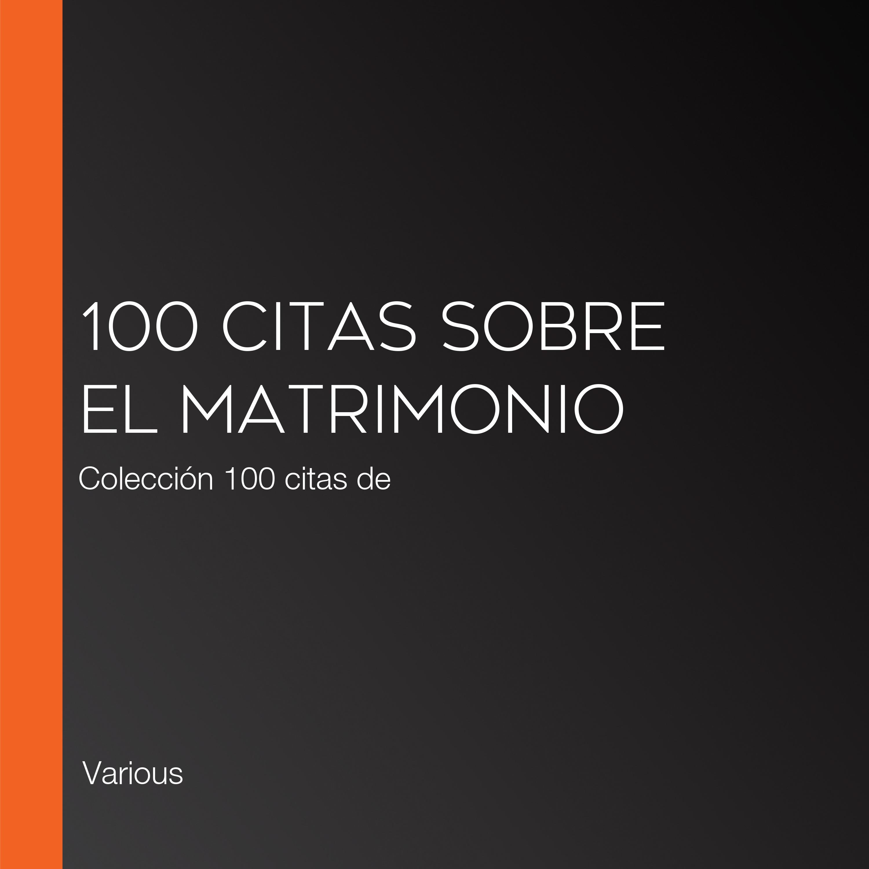 100 citas sobre el matrimonio
