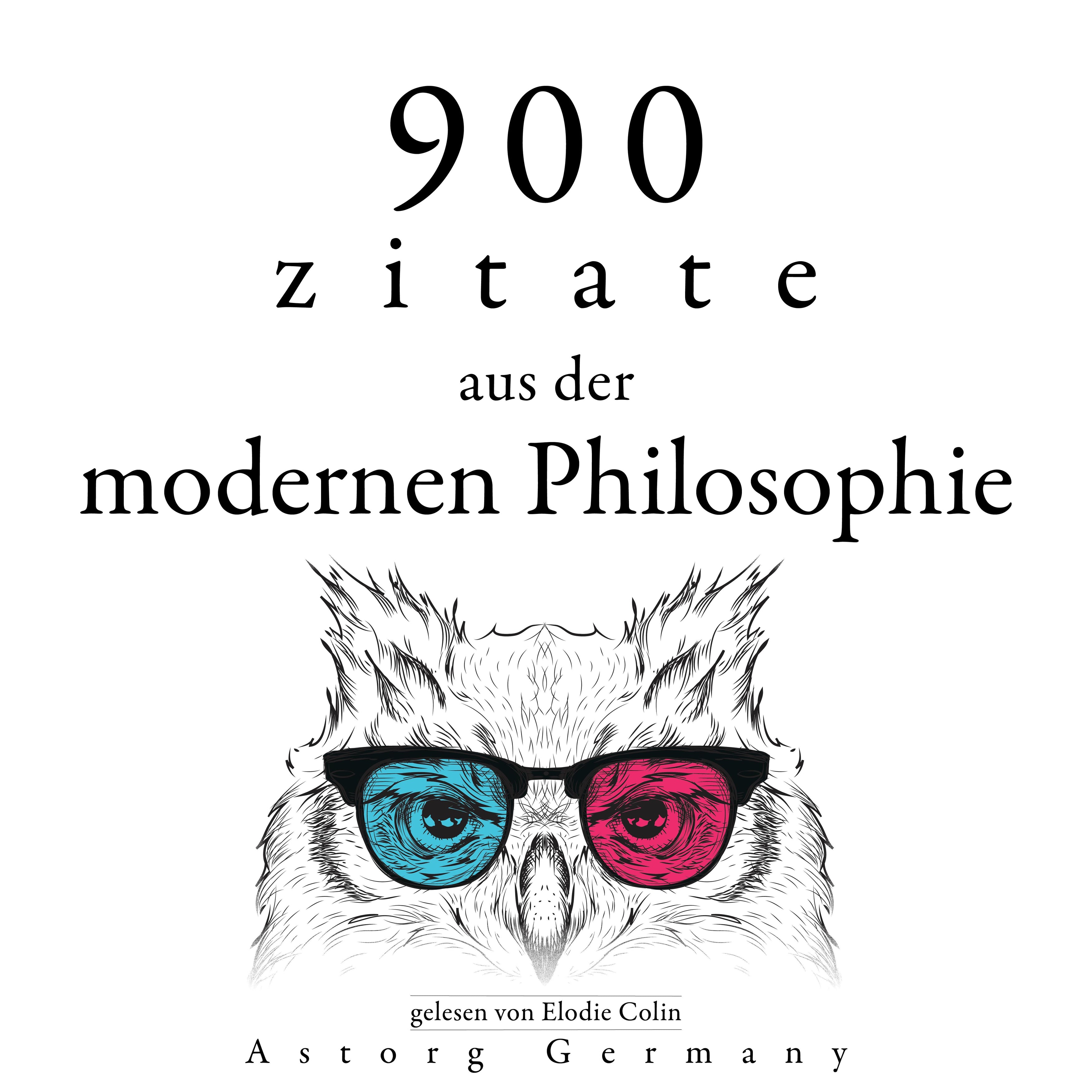 900 Zitate aus der modernen Philosophie