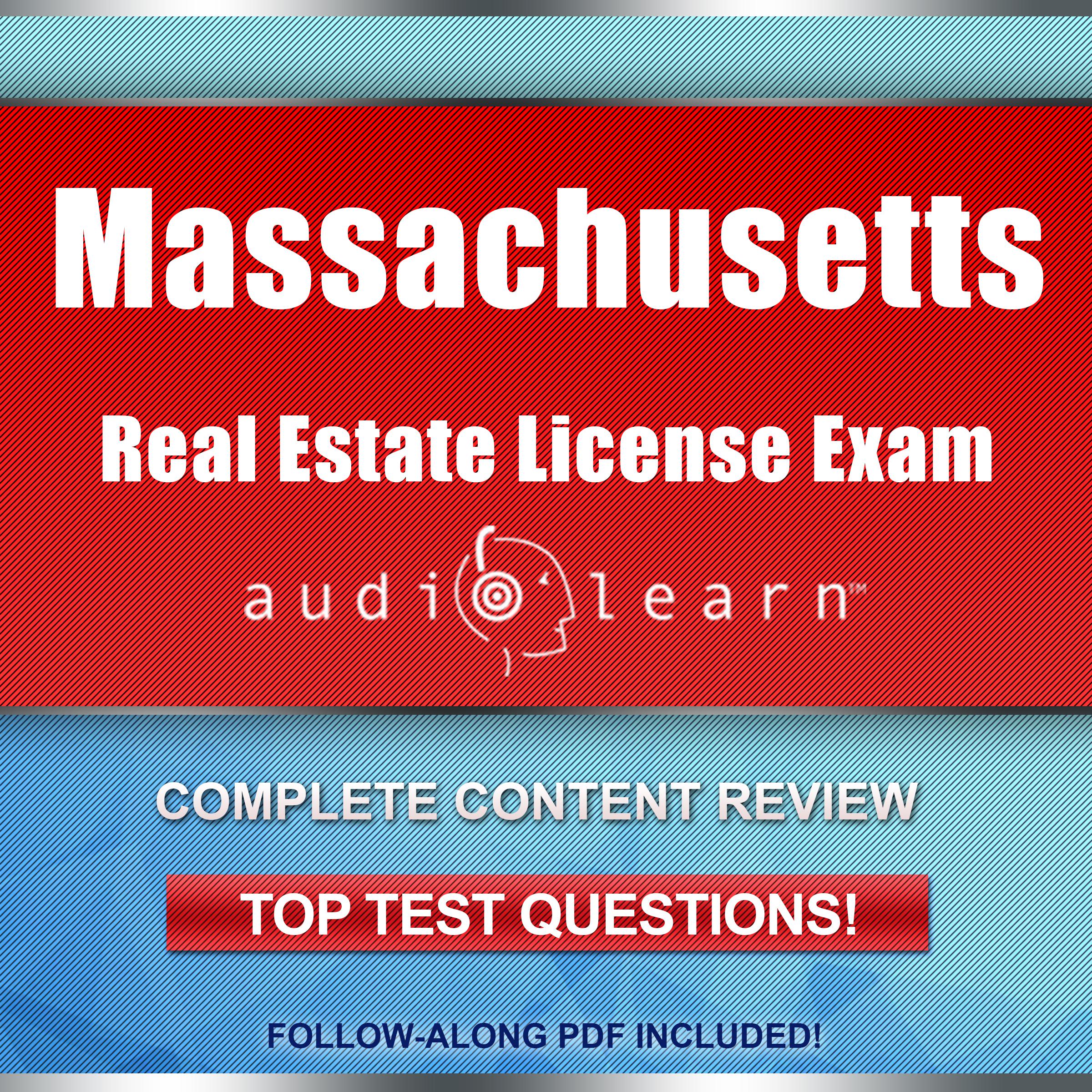 Massachusetts Real Estate License Exam AudioLearn