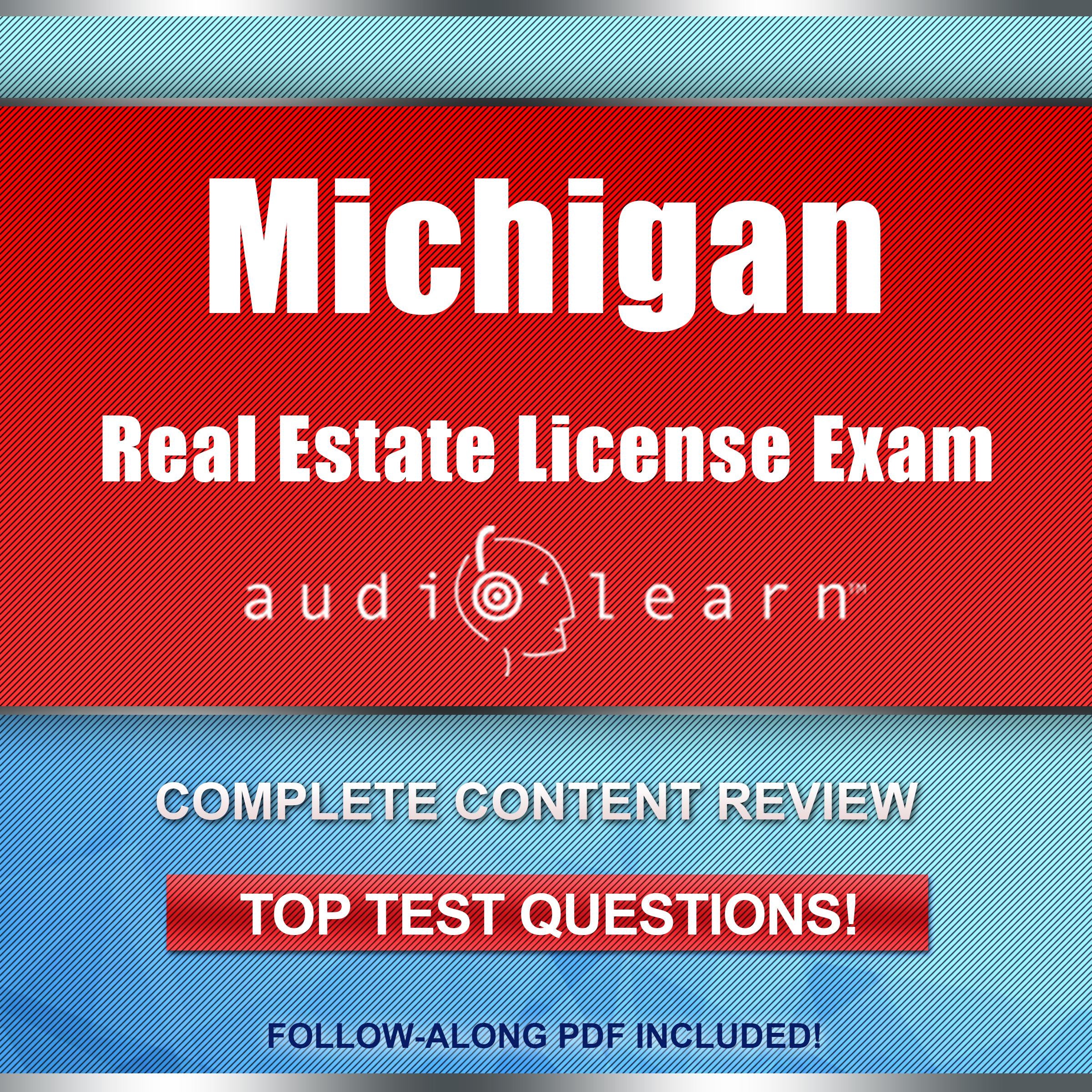 Michigan Real Estate License Exam AudioLearn
