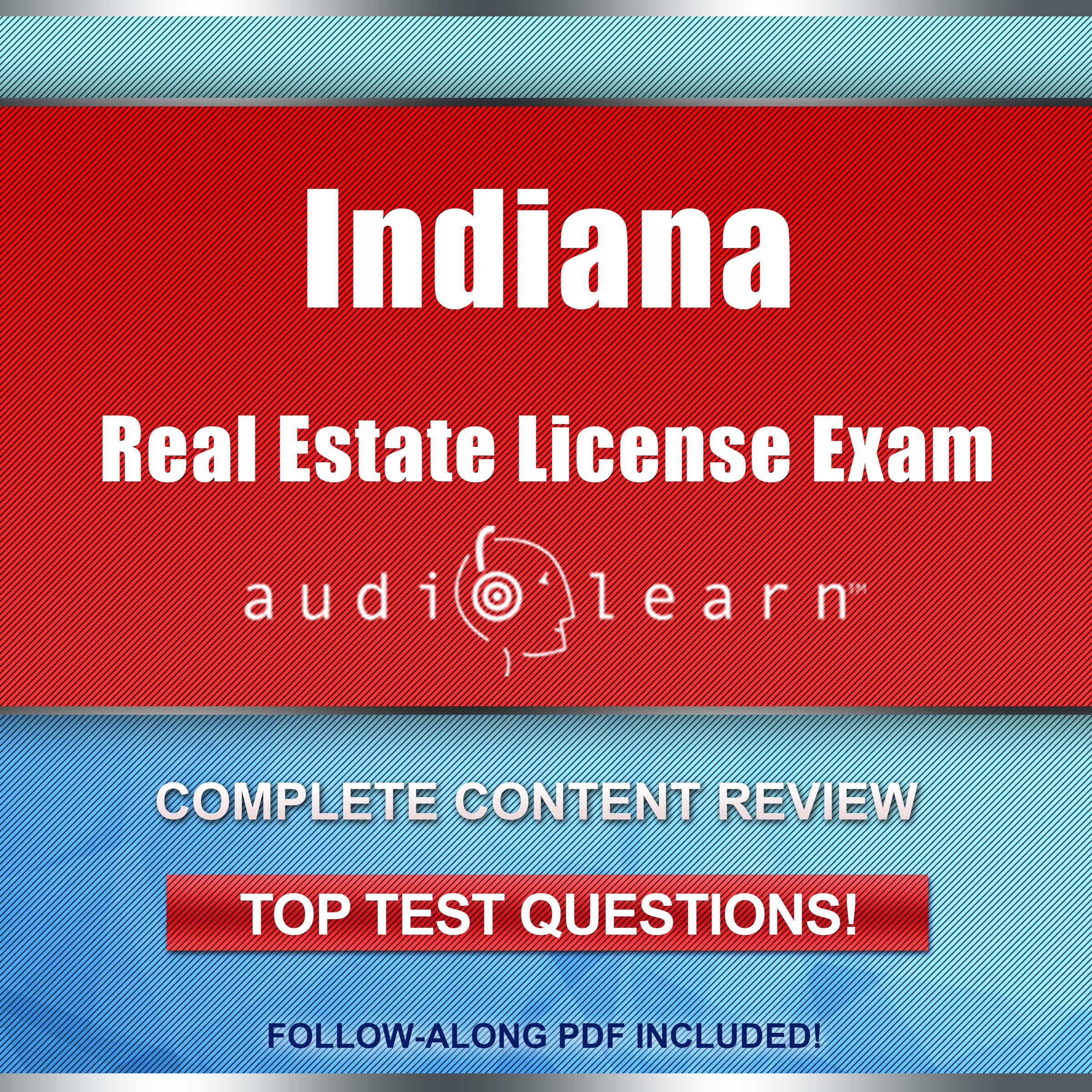 Indiana Real Estate License Exam audioLearn