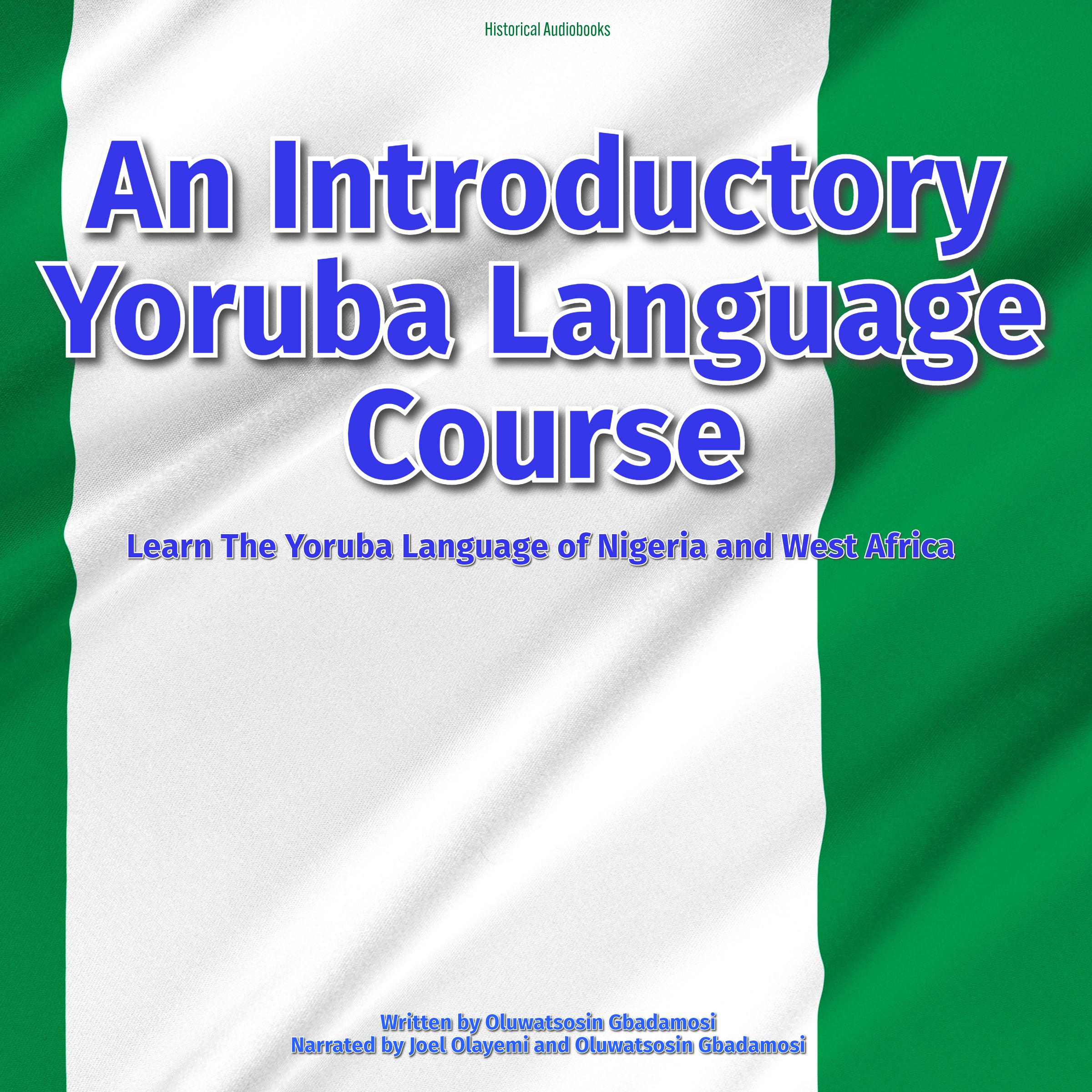 An Introductory Yoruba Language Course