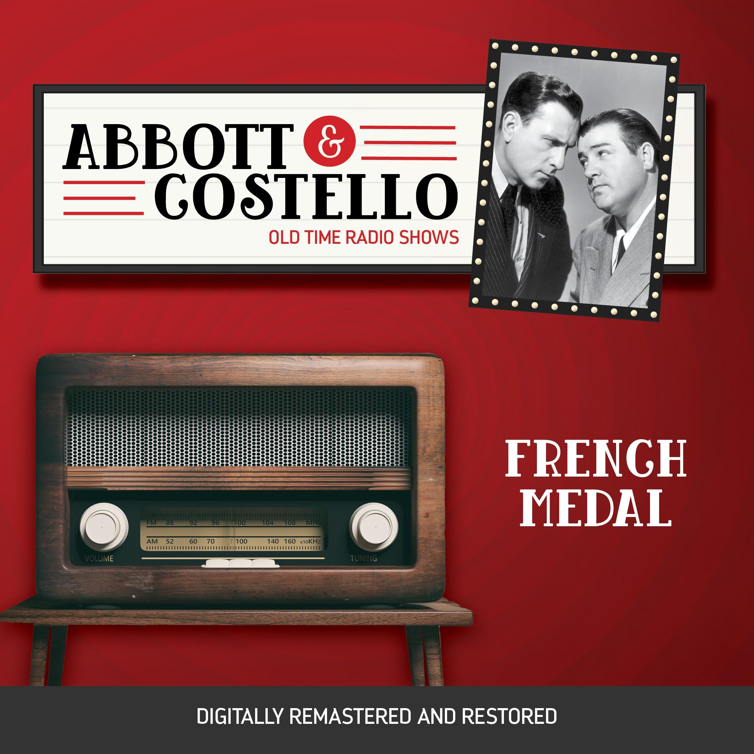 Abbott and Costello: French Medal
