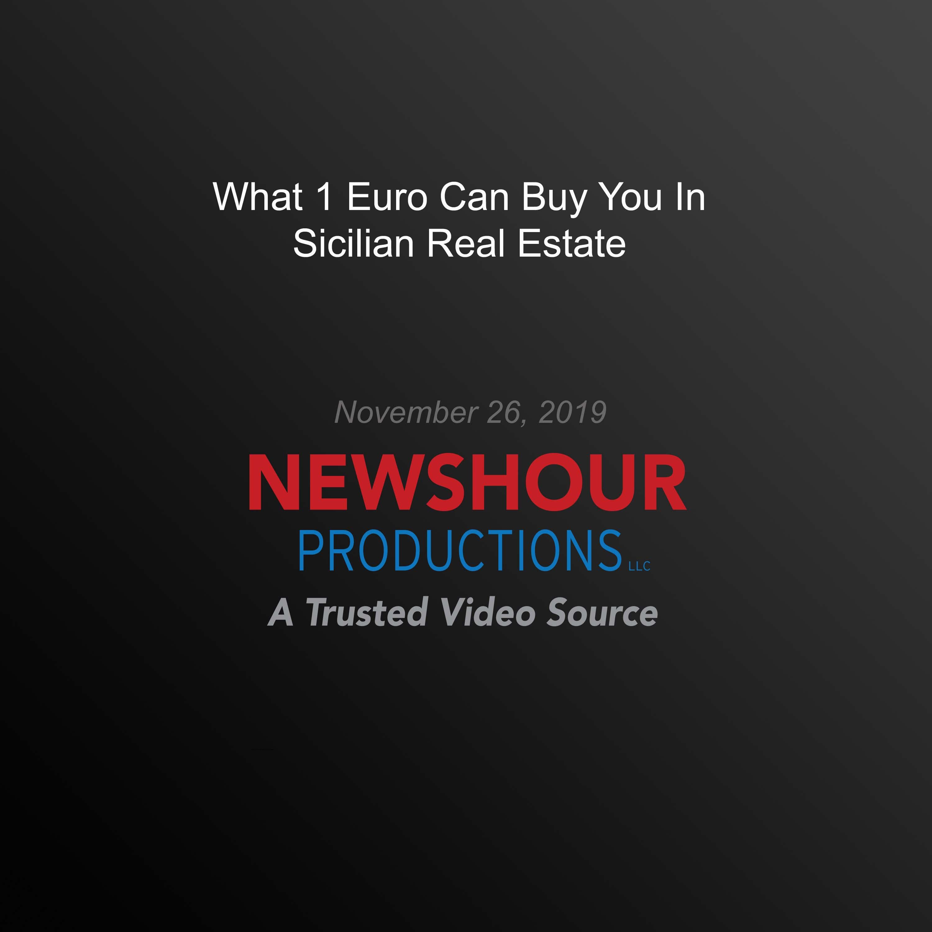 What 1 Euro Can Buy You In Sicilian Real Estate