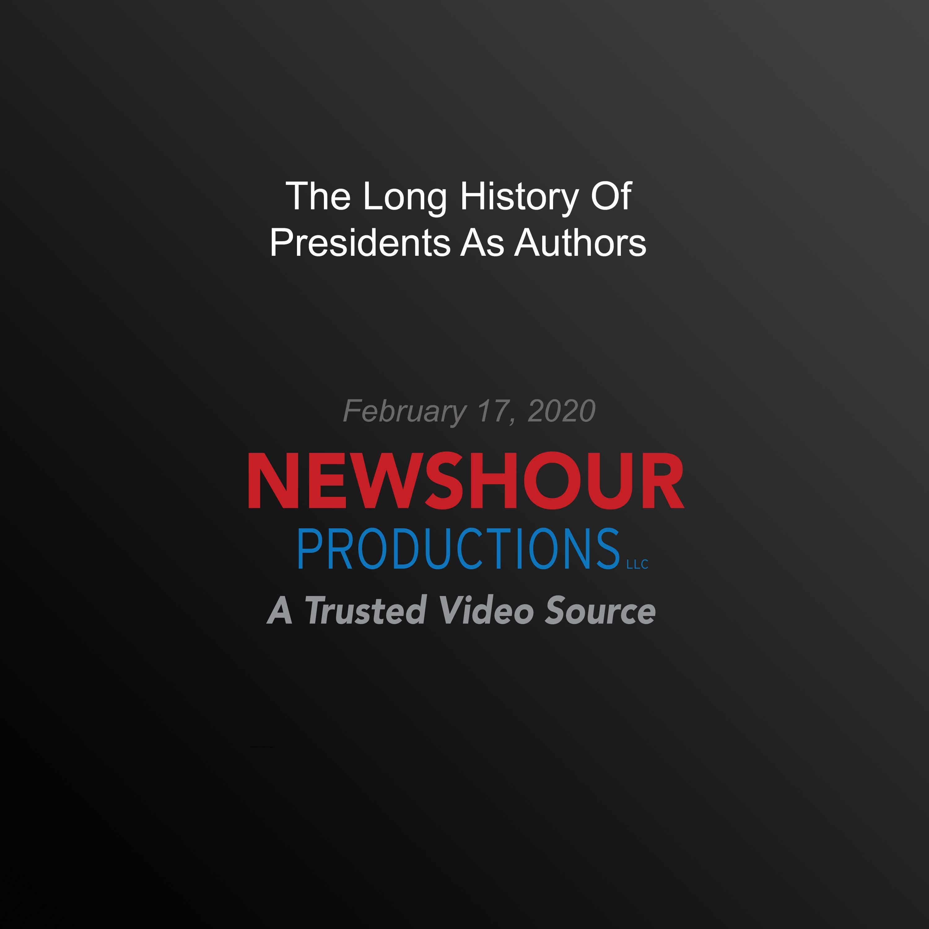 The Long History Of Presidents As Authors