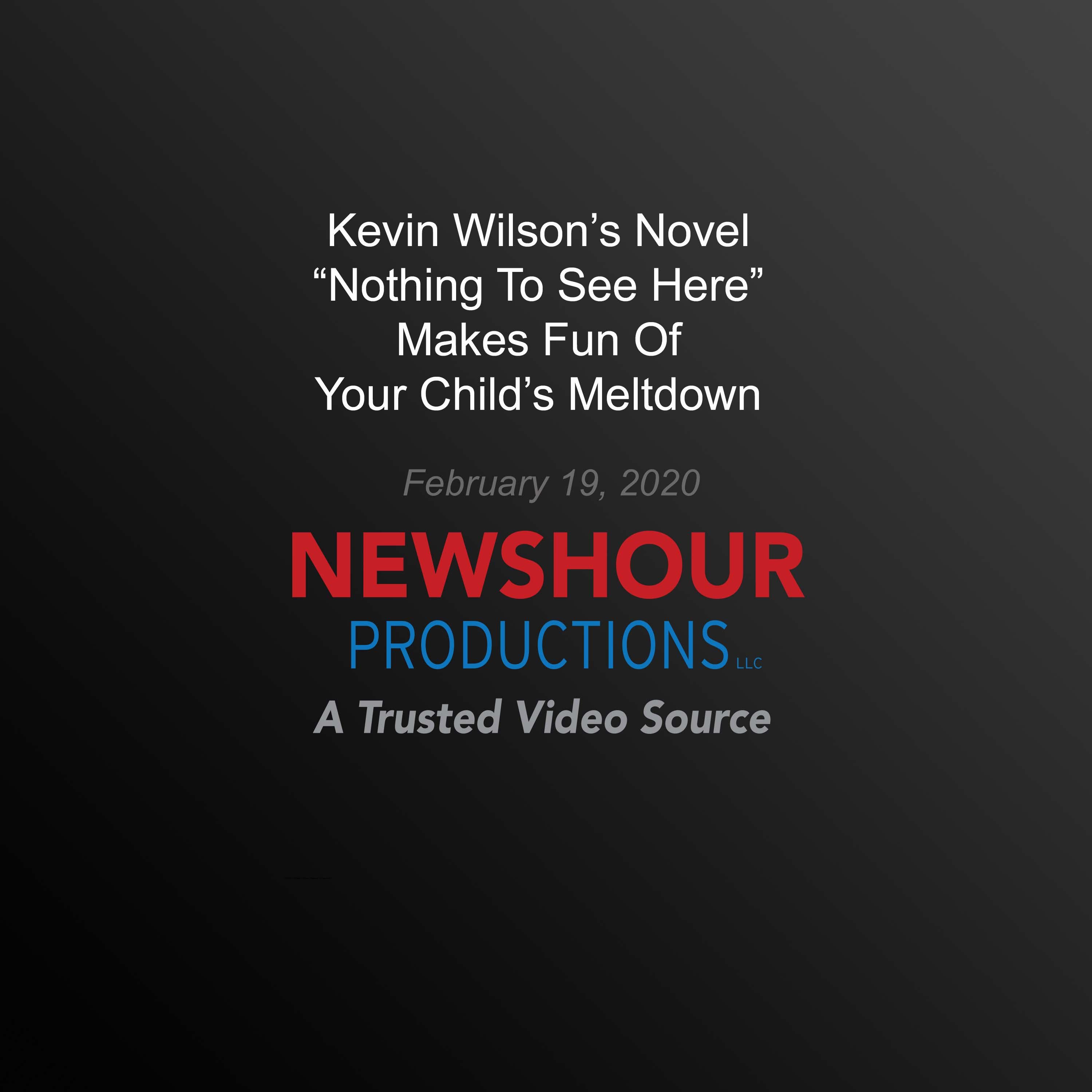Kevin Wilson’s Novel “Nothing To See Here” Makes Fun Of Your Child’S Meltdown