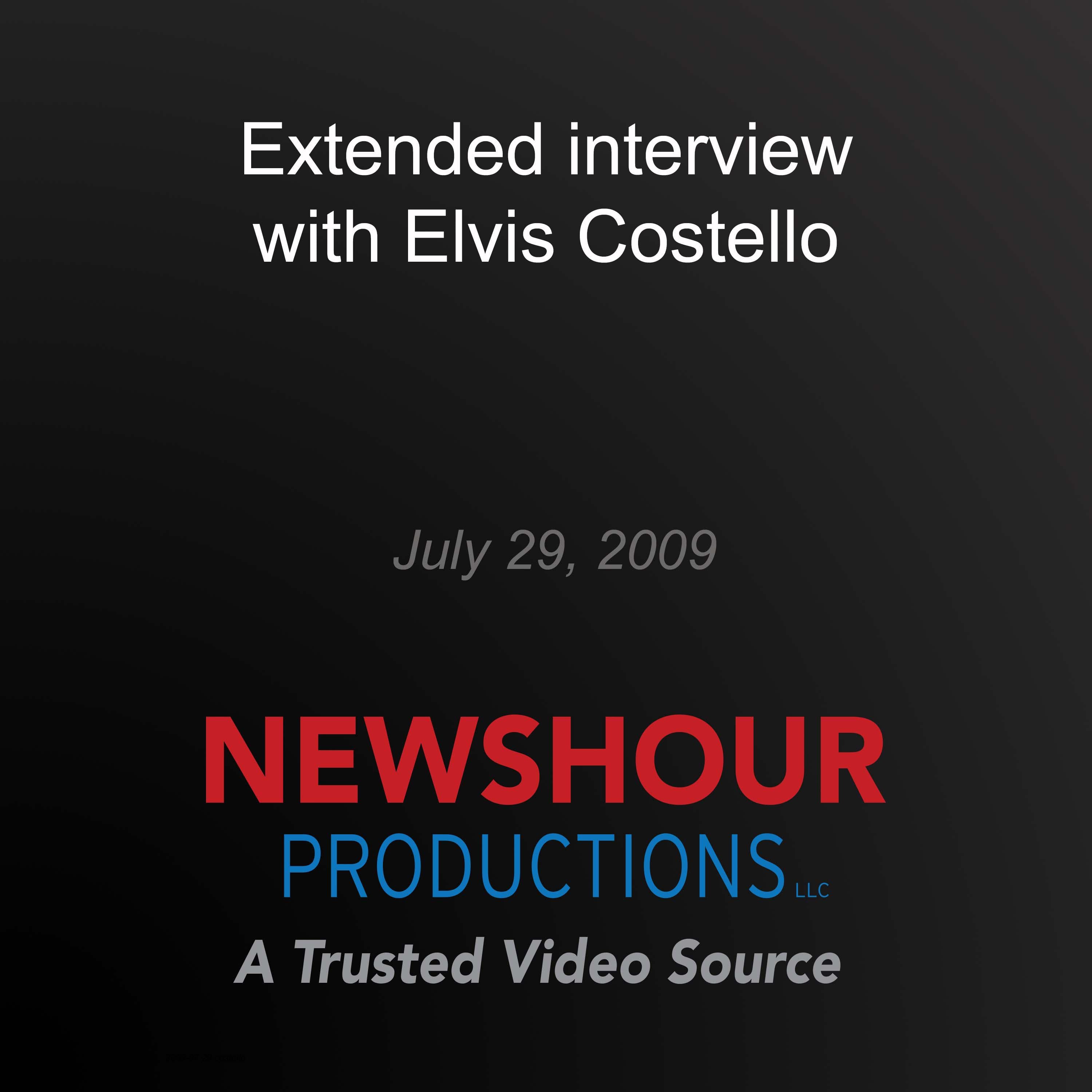 Extended interview with Elvis Costello