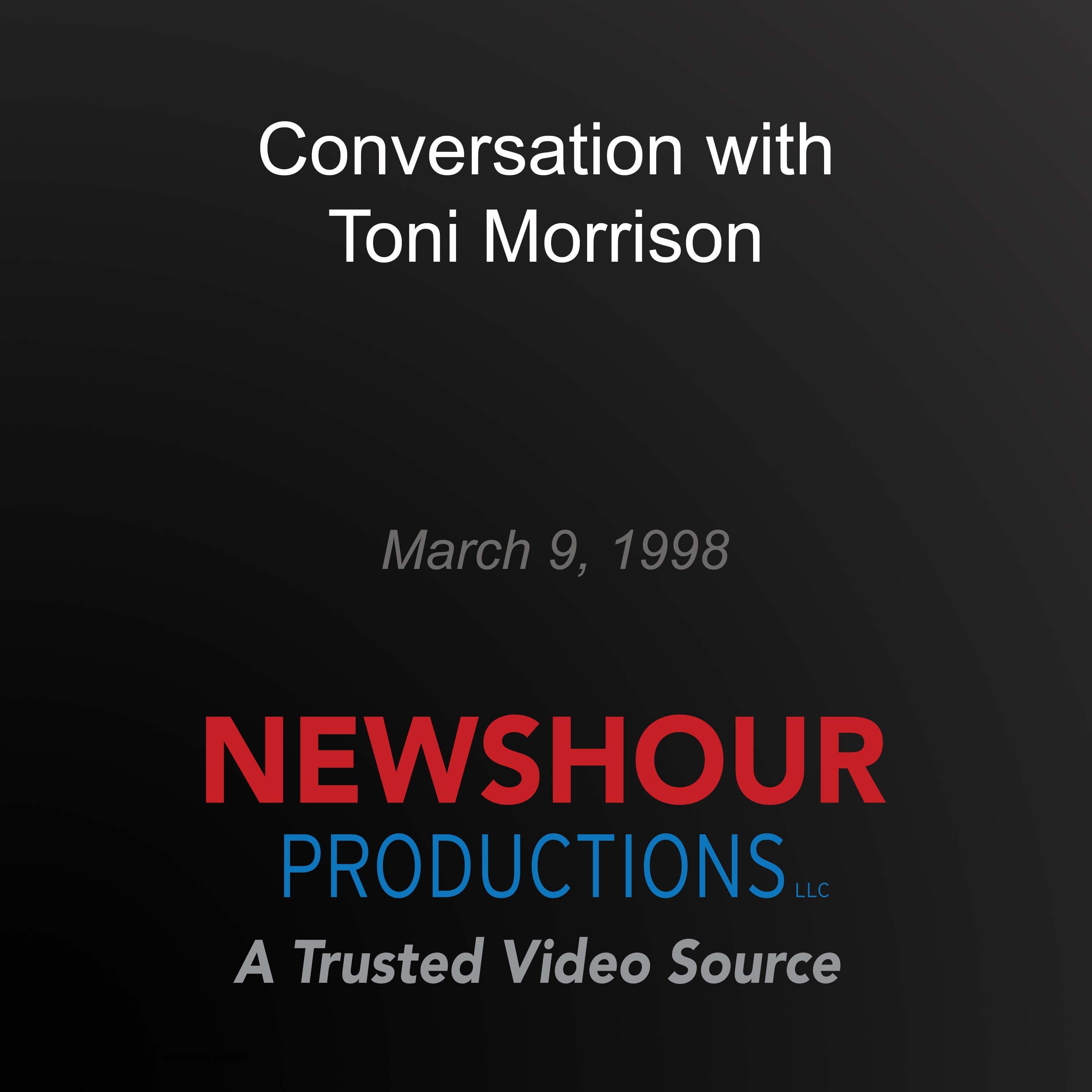 Conversation with Toni Morrison