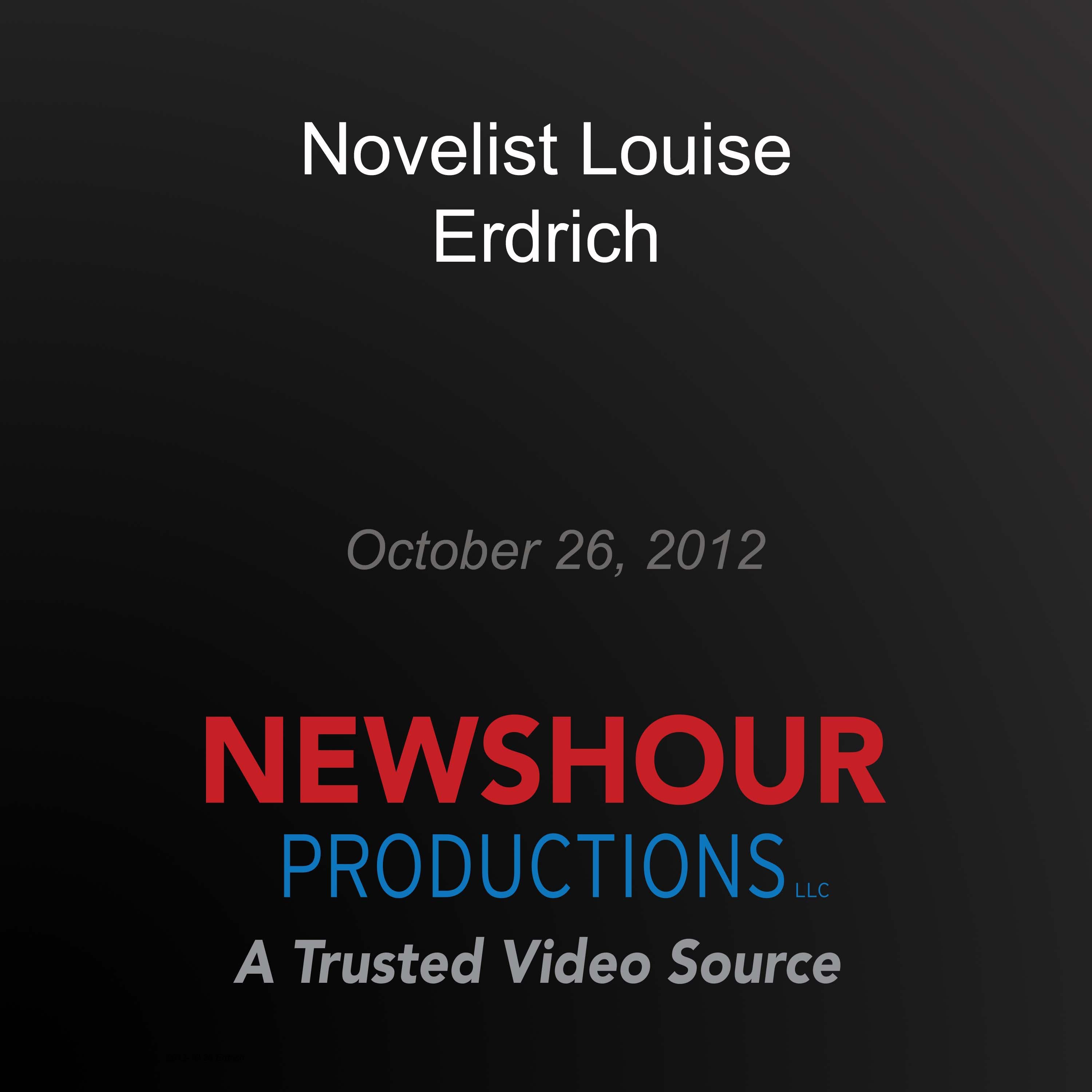 Novelist Louise Erdrich