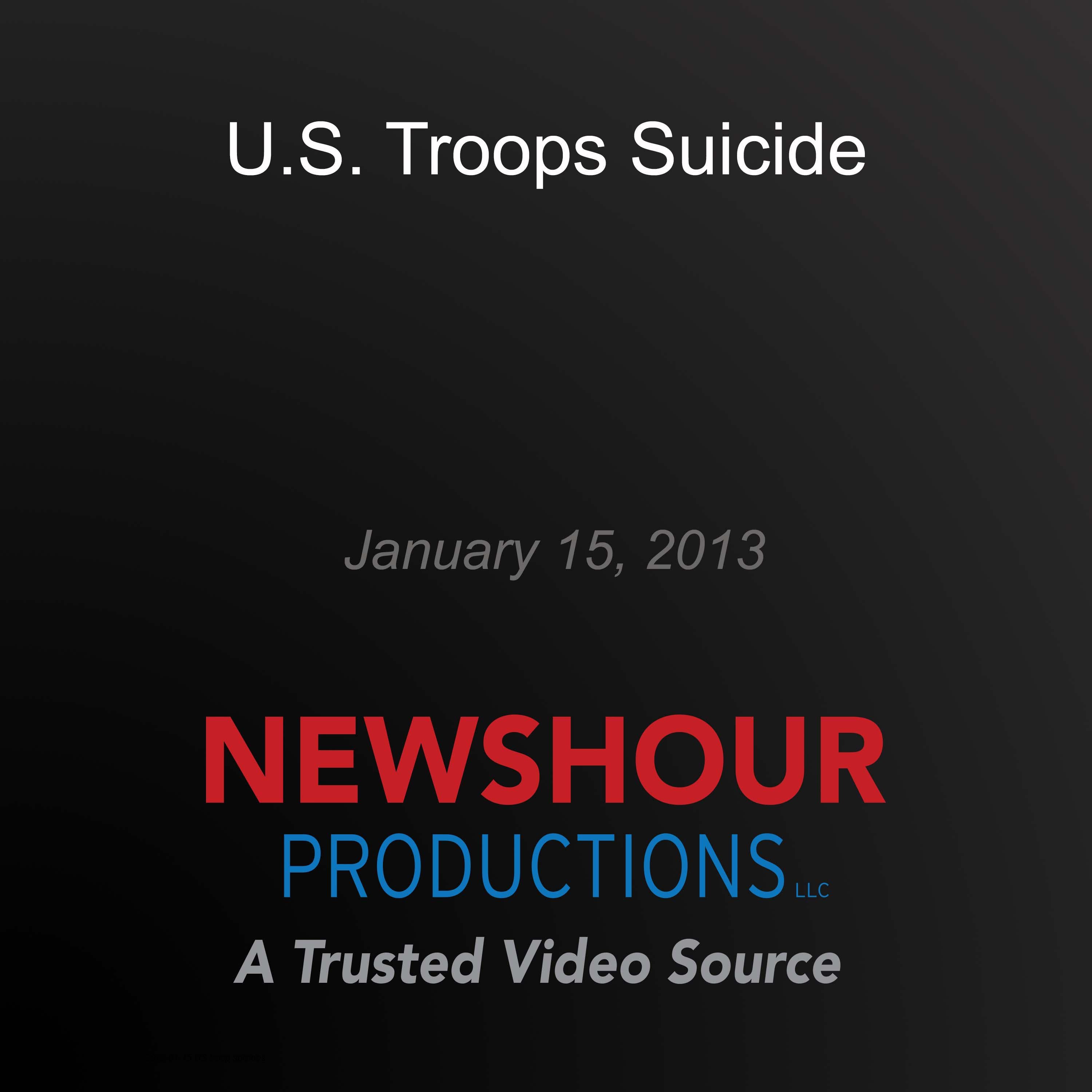 U.S. Troops Suicide