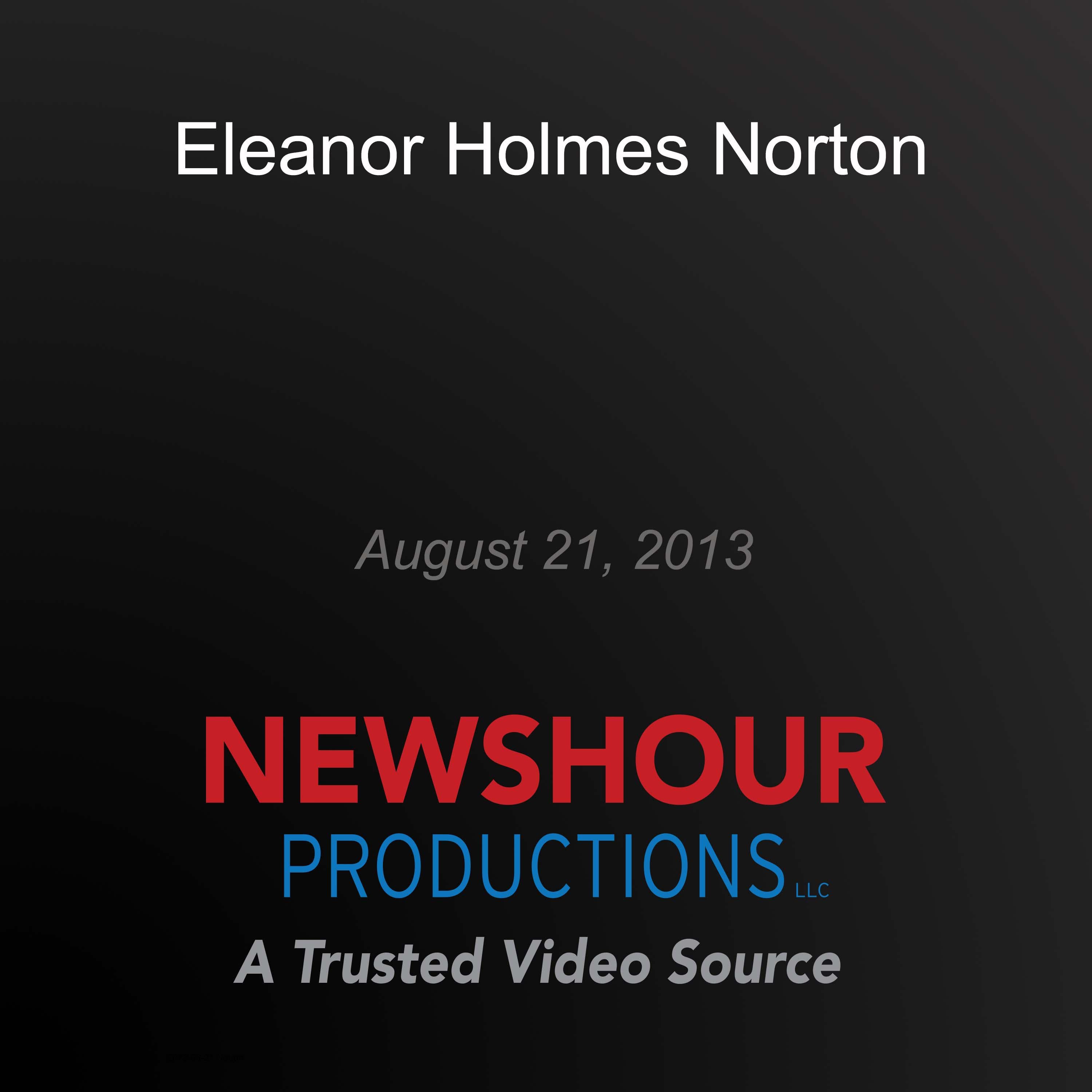 Eleanor Holmes Norton