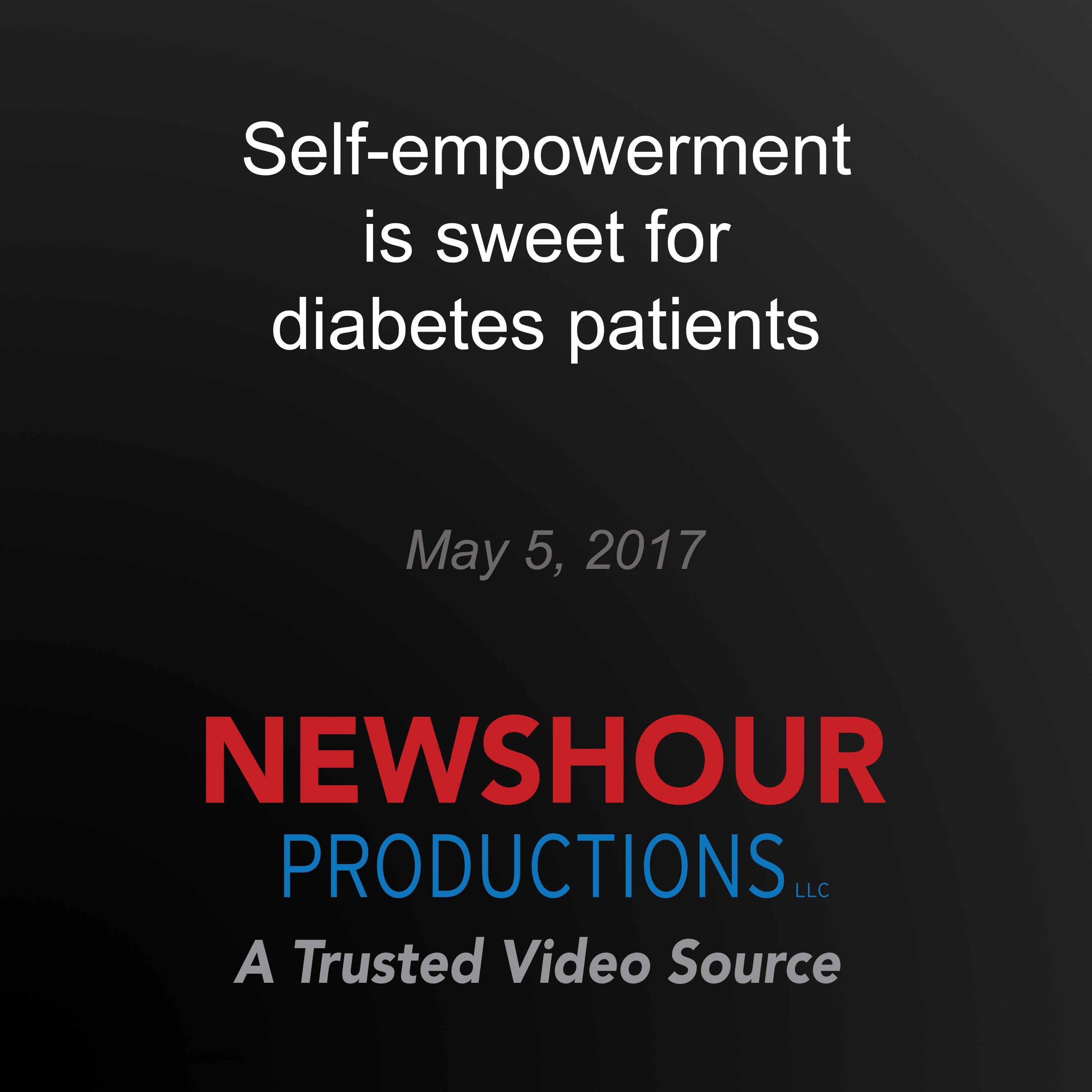 Self-empowerment is sweet for diabetes patients