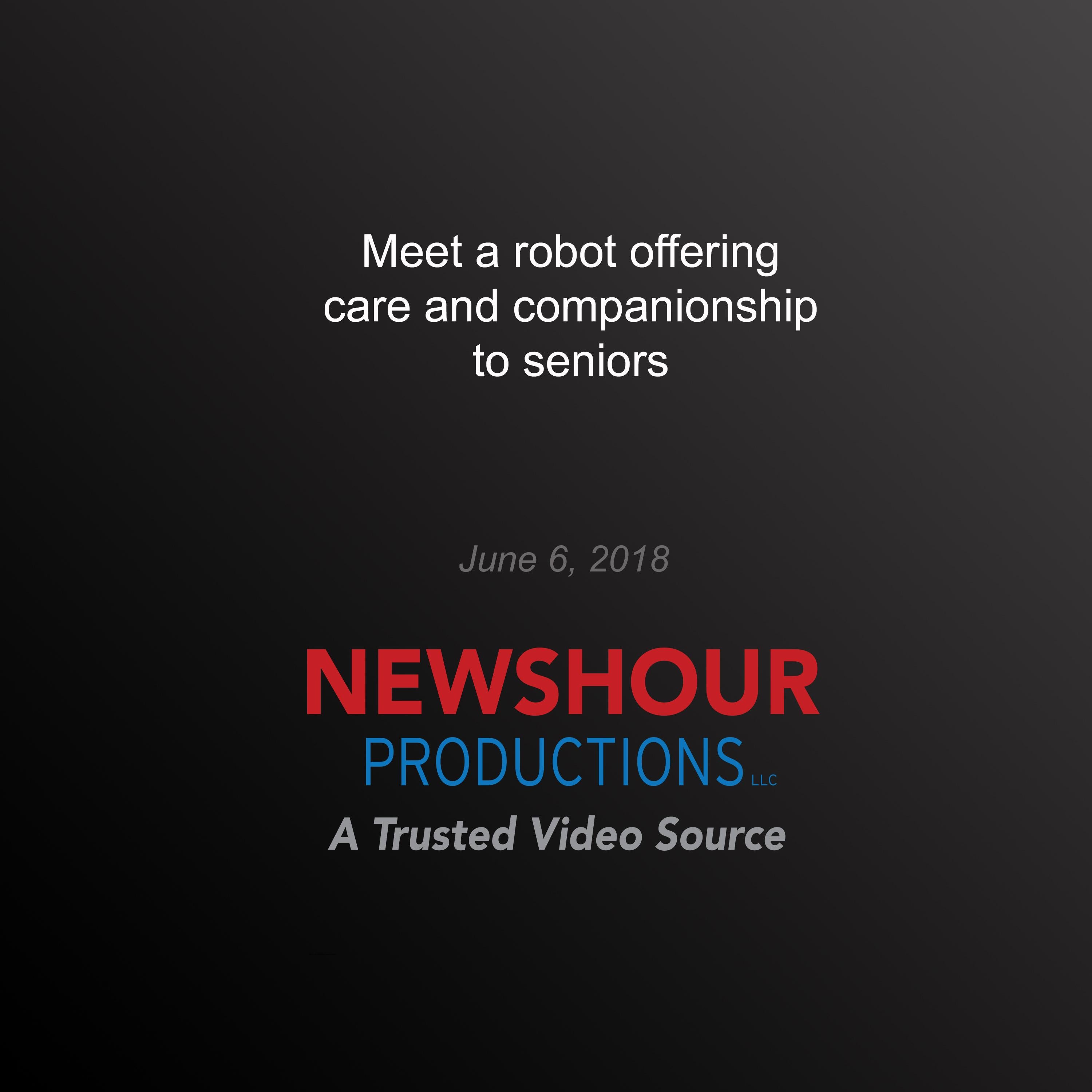 Meet a robot offering care and companionship to seniors