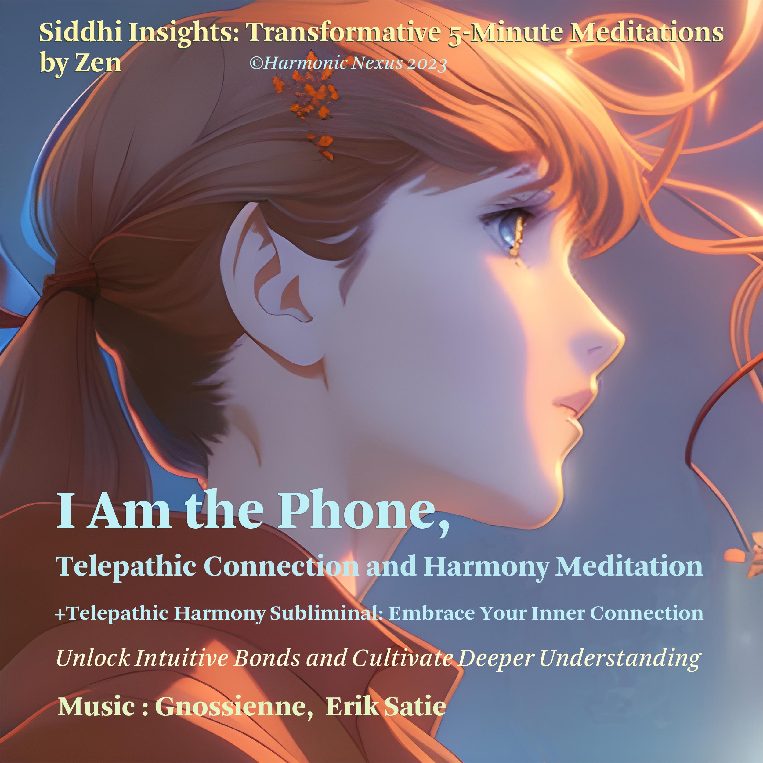 I am the Phone, Telepathic Connection and Harmony Meditation