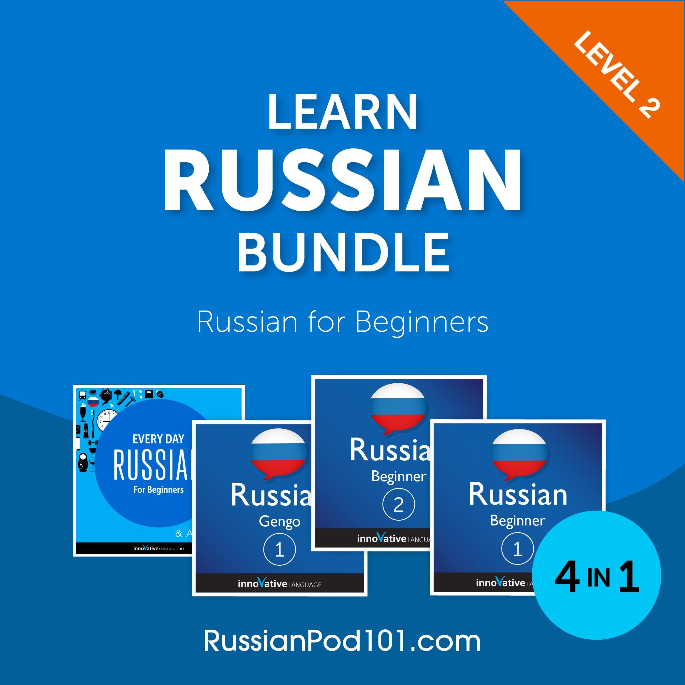 Learn Russian Bundle - Russian for Beginners (Level 2)