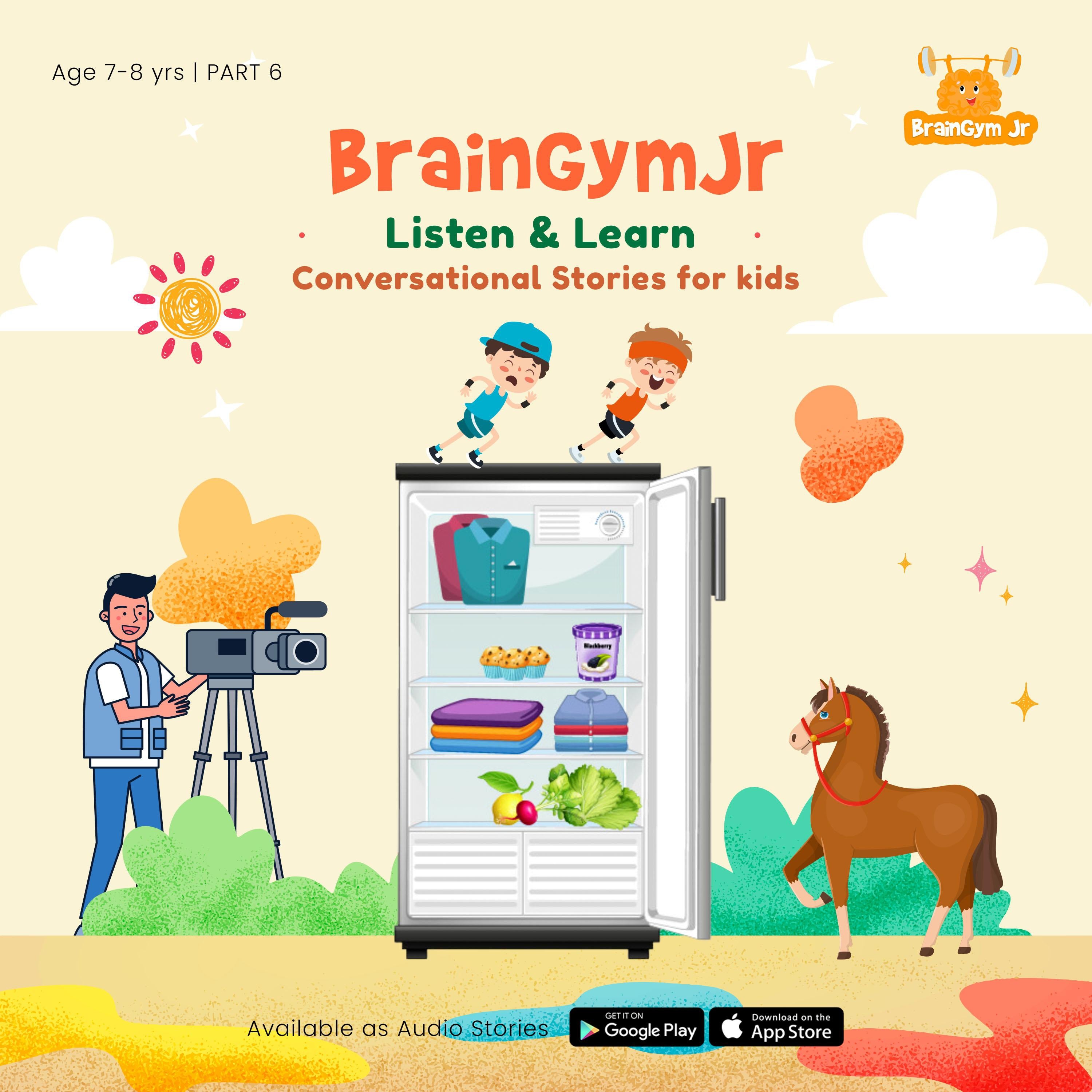 BrainGymJr : Listen and Learn (7-8 years) - VI