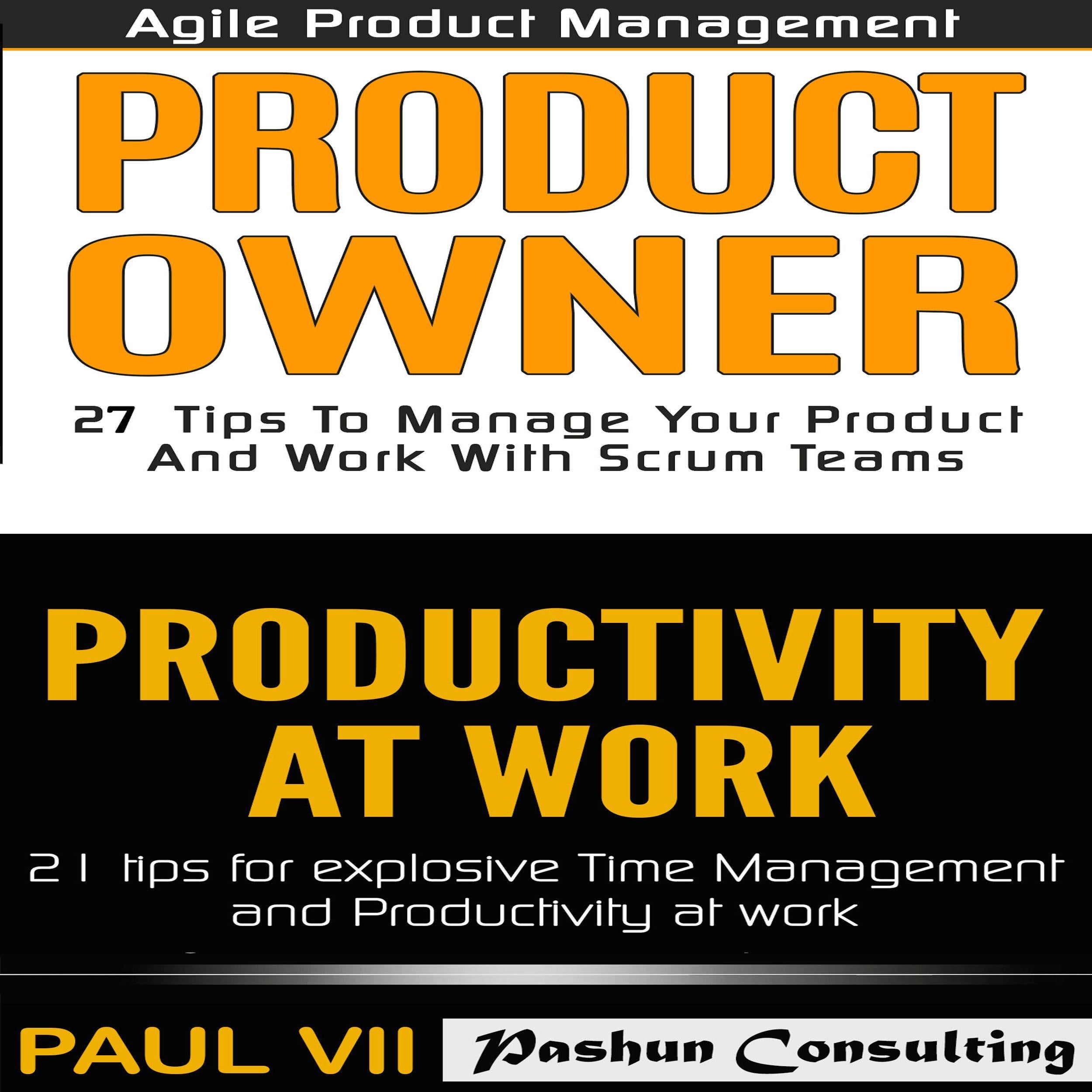 Agile Product Management: Product Owner 27 Tips & Productivity at Work 21 Tips