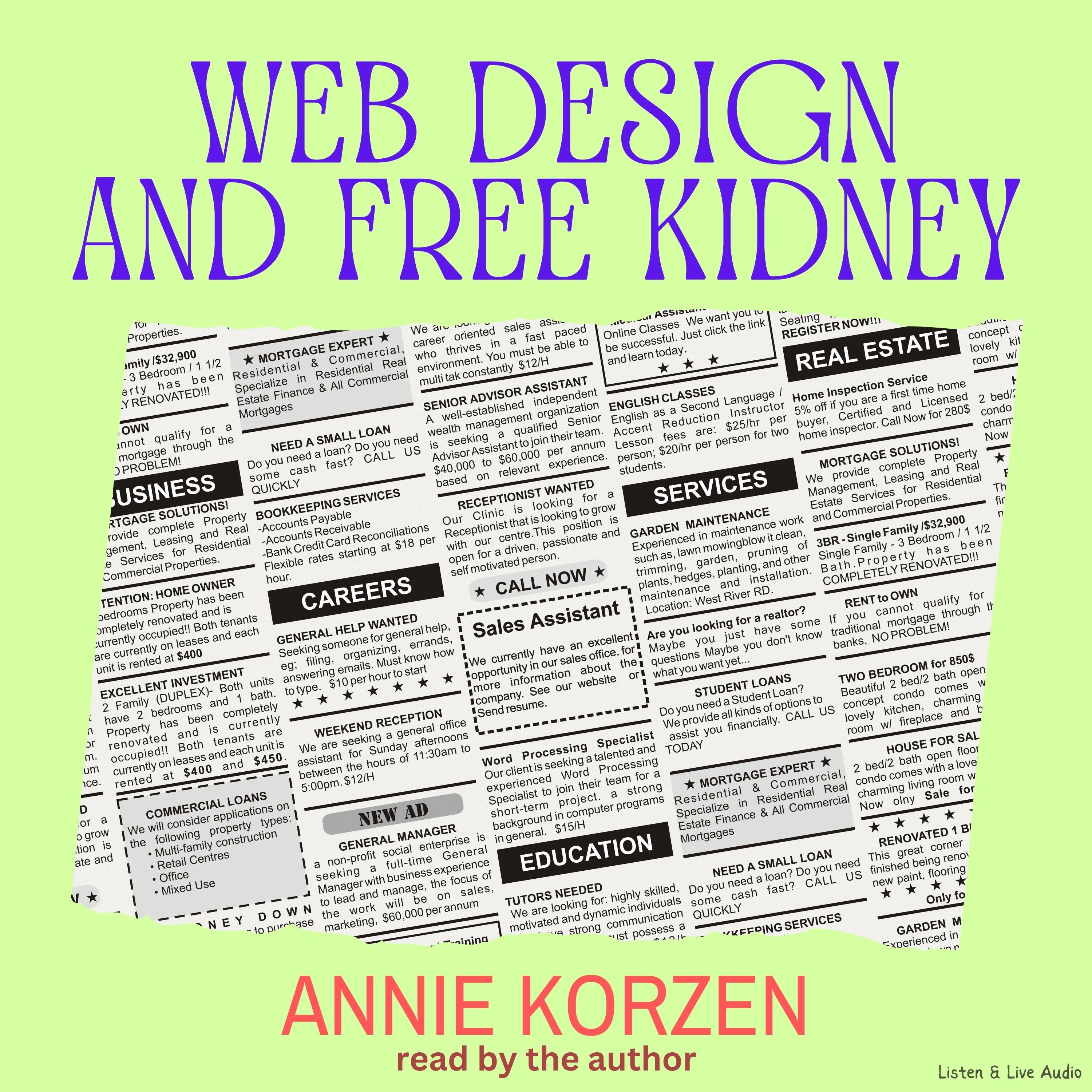 Web Design and Free Kidney