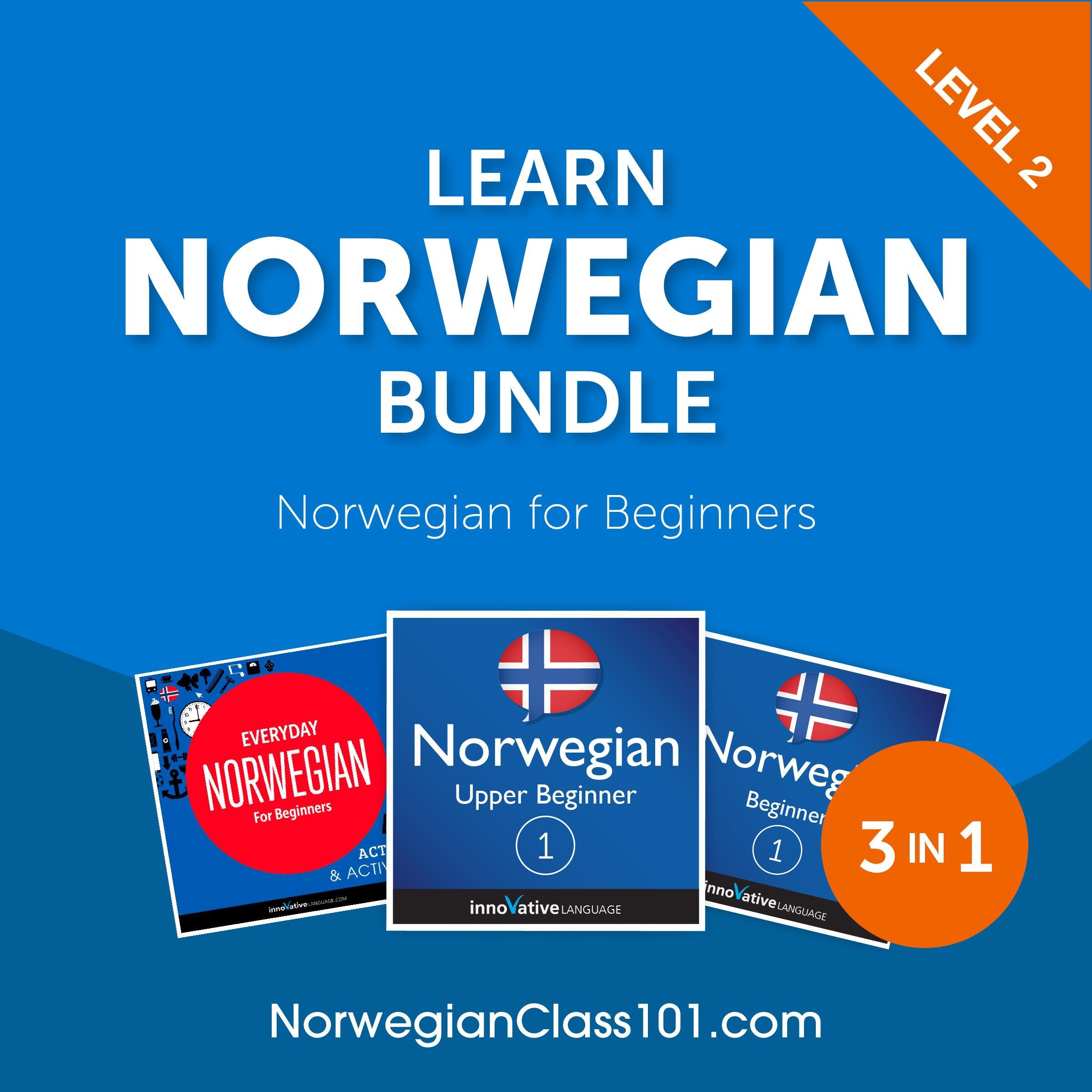 Learn Norwegian Bundle - Norwegian for Beginners (Level 2)