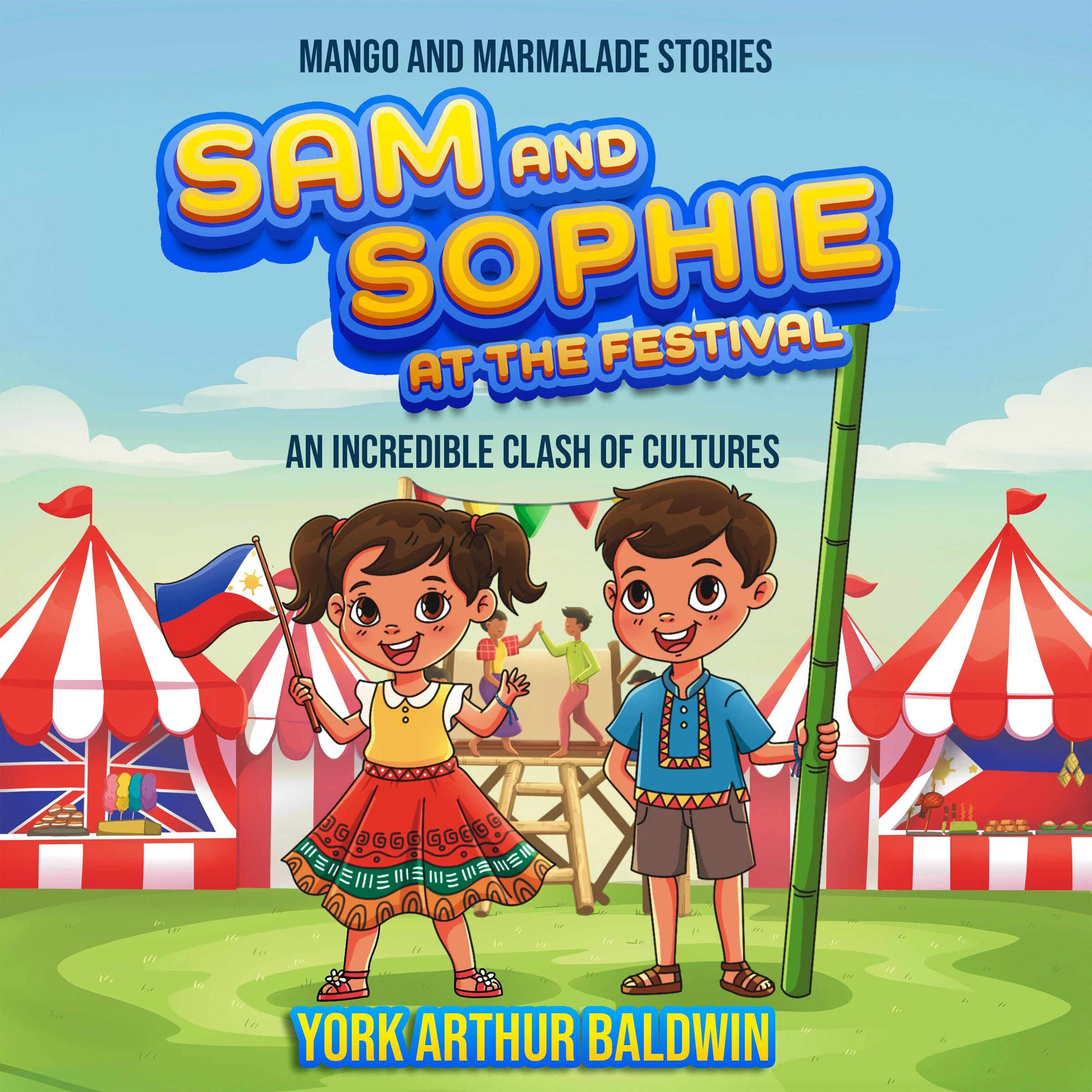 Sam and Sophie at the Festival