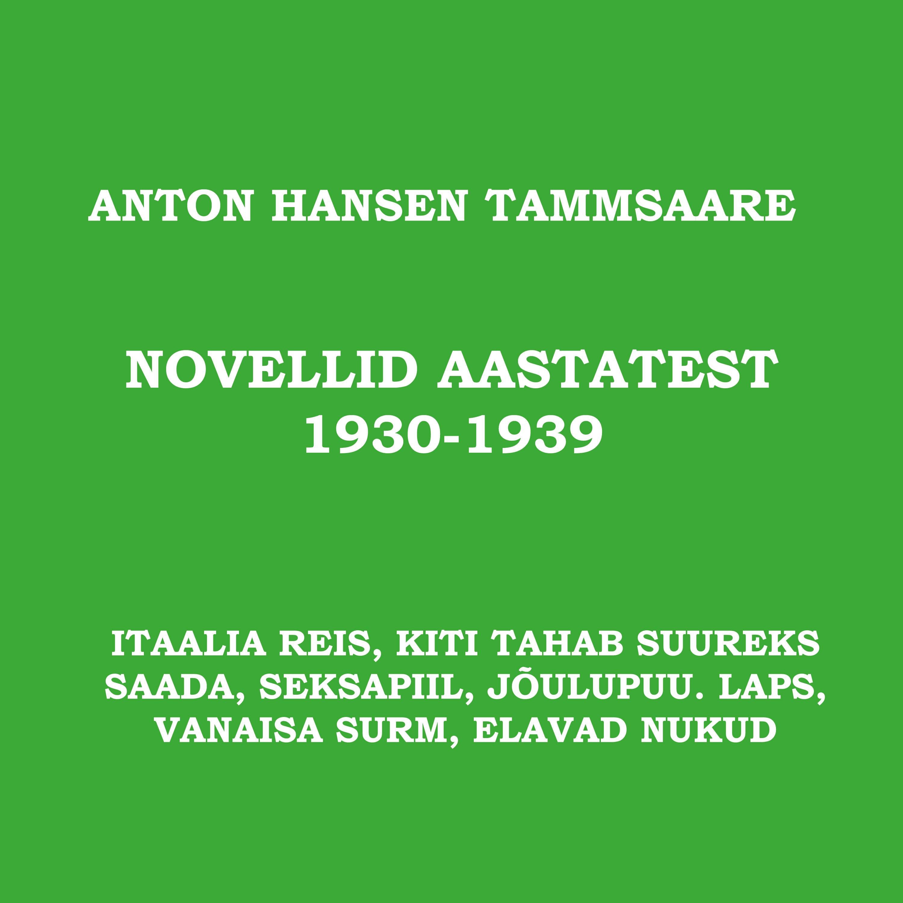 Novellid aastatest 1930-1939