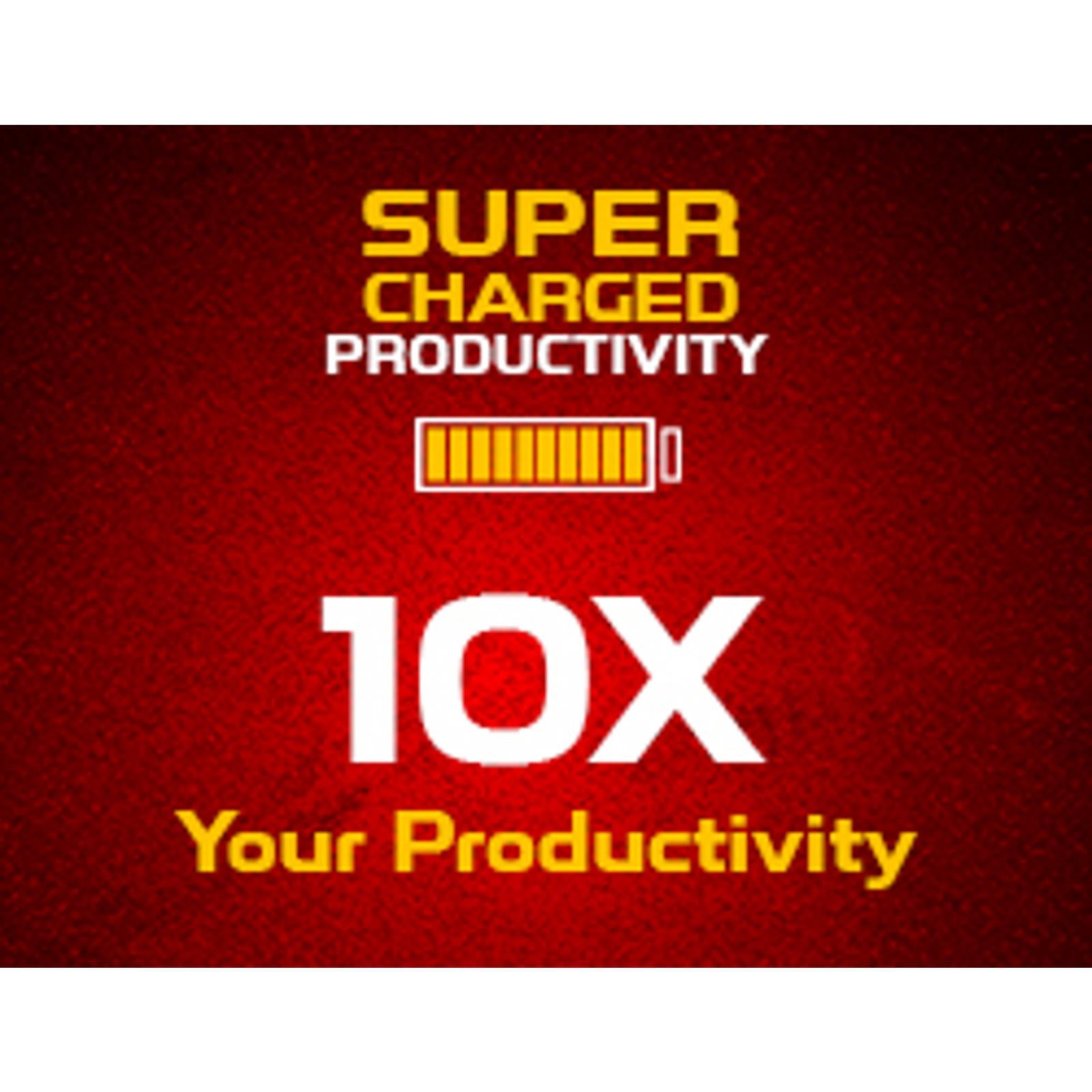 Supercharged Productivity - Create an Environment that can Motivate you and Boost your Productivity